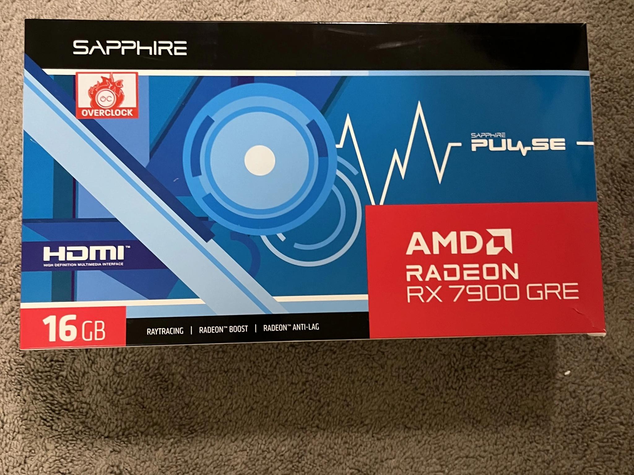 AMD Sapphire 7900 GRE OC