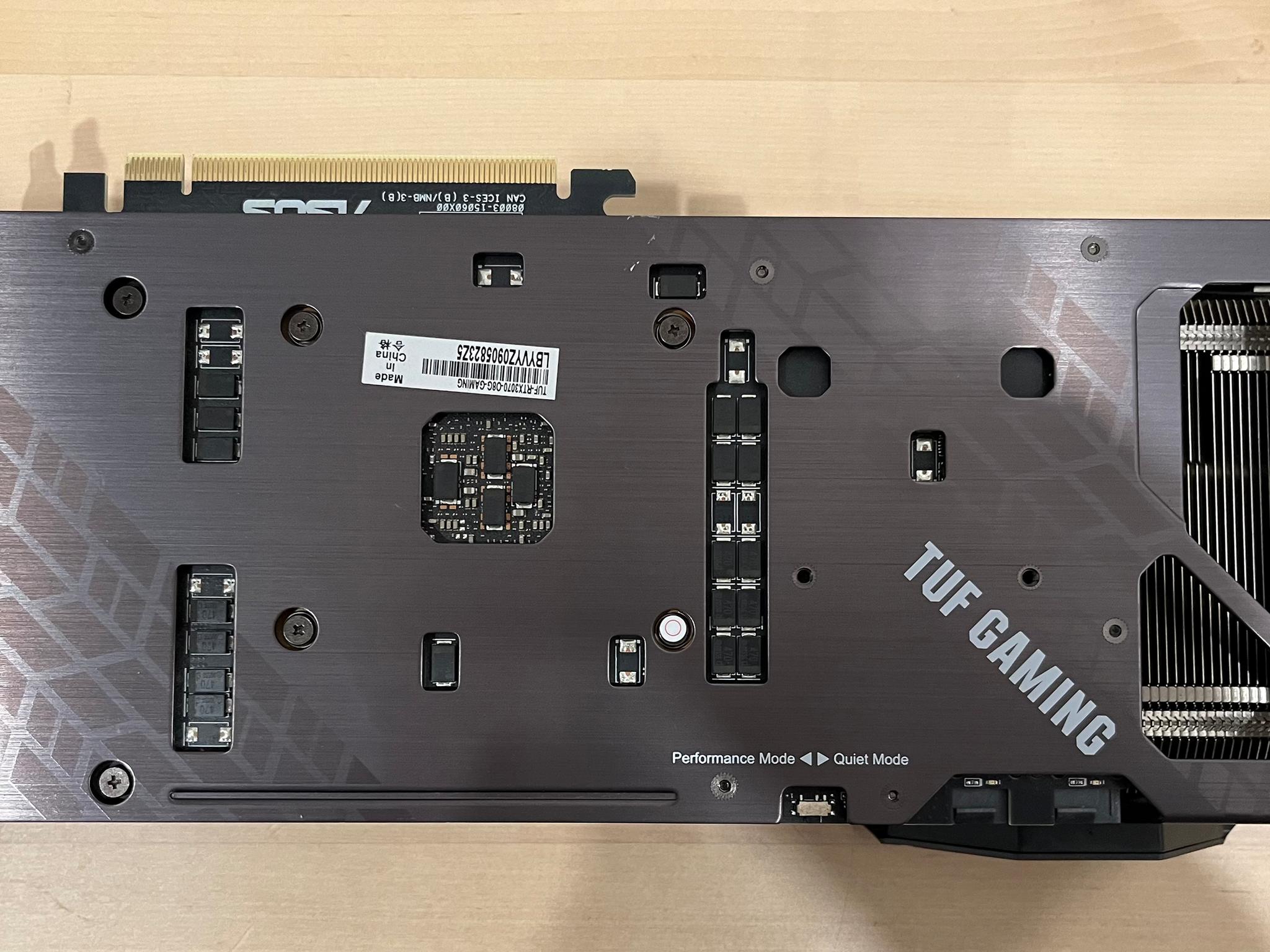 ASUS TUF Gaming Nvidia RTX 3070 OC Edition Gaming GPU