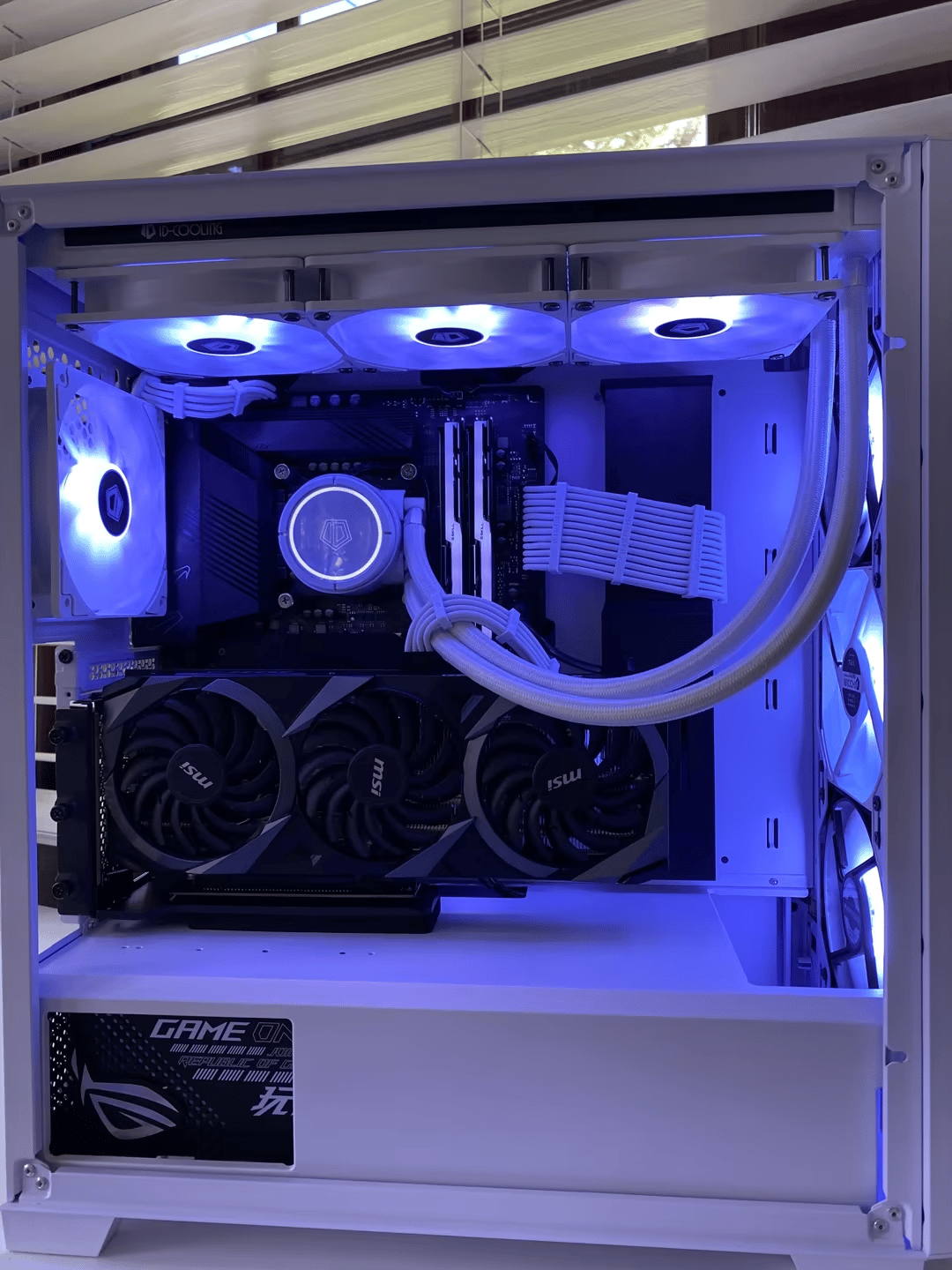 “Frozone” Rtx 3060ti 8gb, I7-10700k High-End Gaming PC