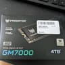 Acer Predator GM7000 NVME Gen 4 - 4TB