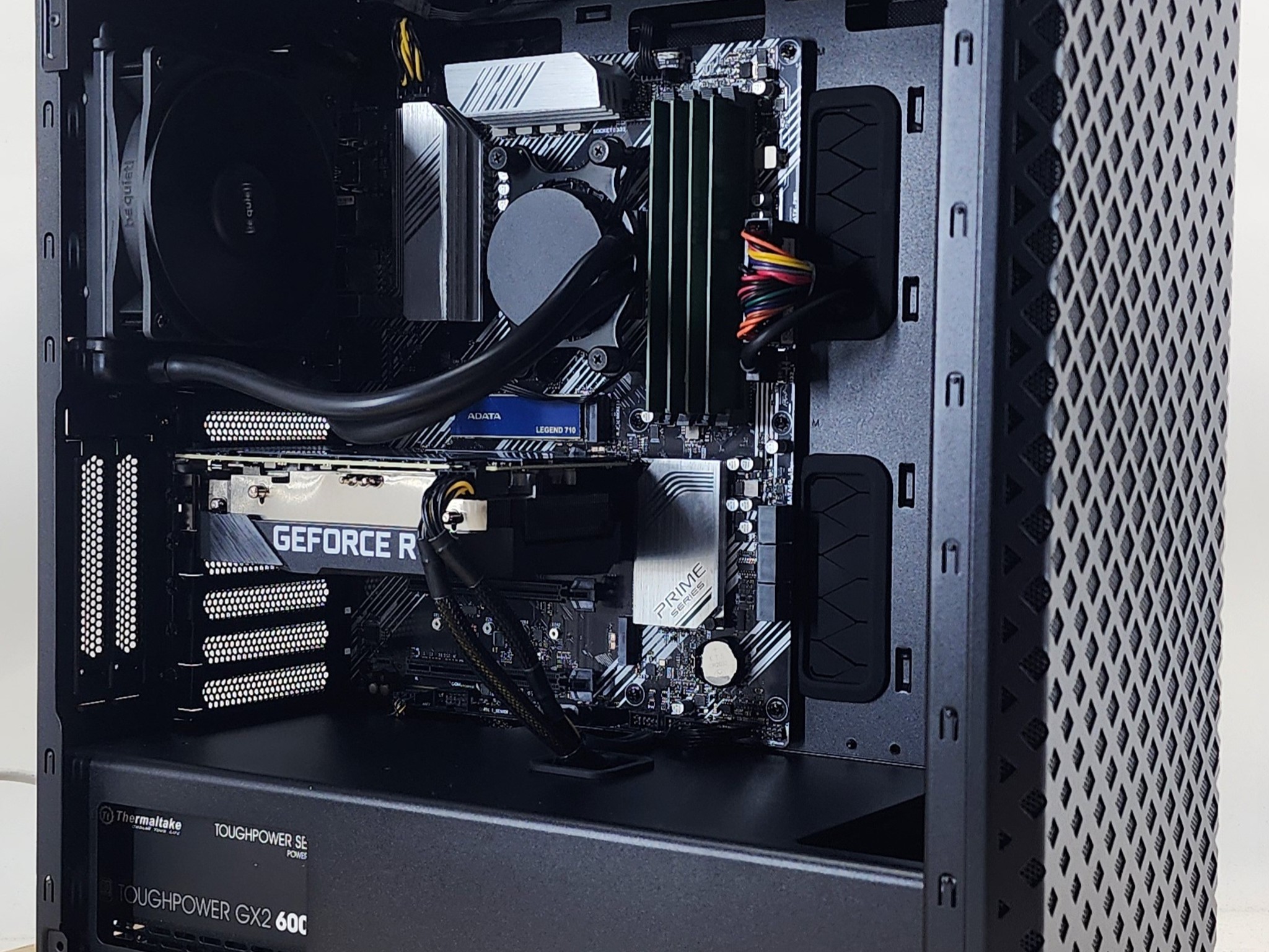 Gaming PC Ryzen 5 3600 16GB RAM 512GB SSD RTX 3050 8GB Windows 11 Computer