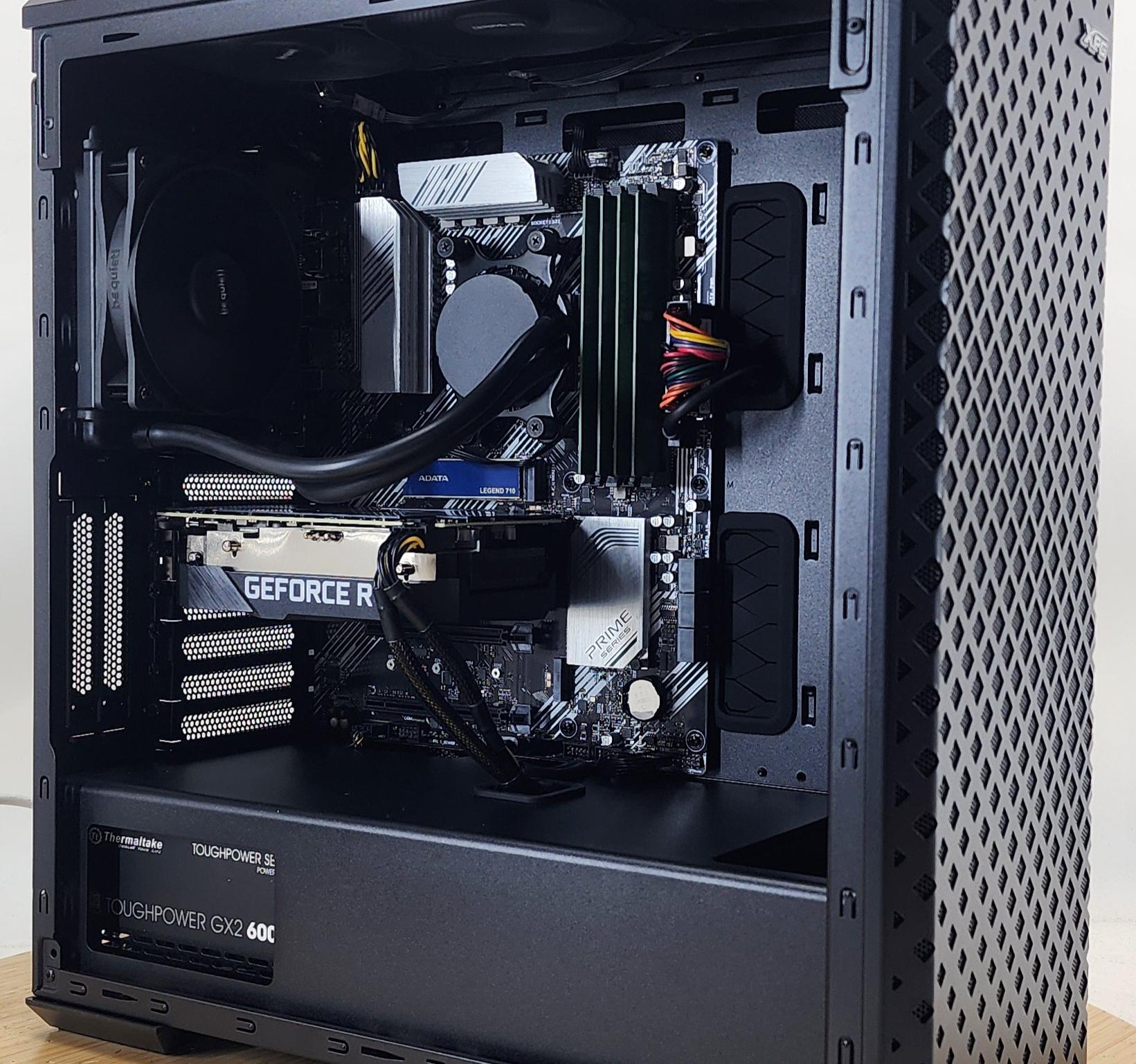 Gaming PC Ryzen 5 3600 16GB RAM 512GB SSD RTX 3050 8GB Windows 11 Computer