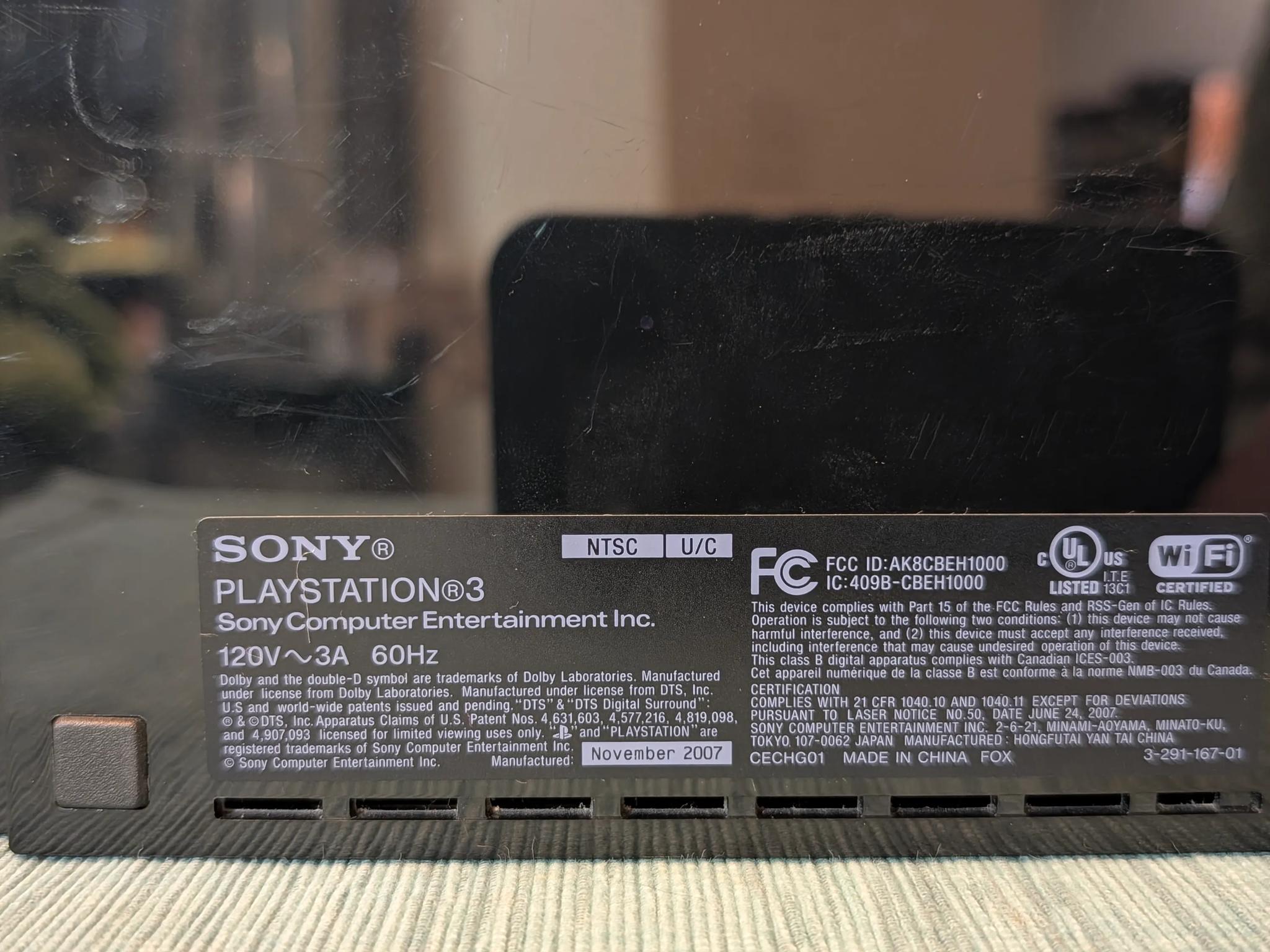 Sony PlayStation 3 (PS3)