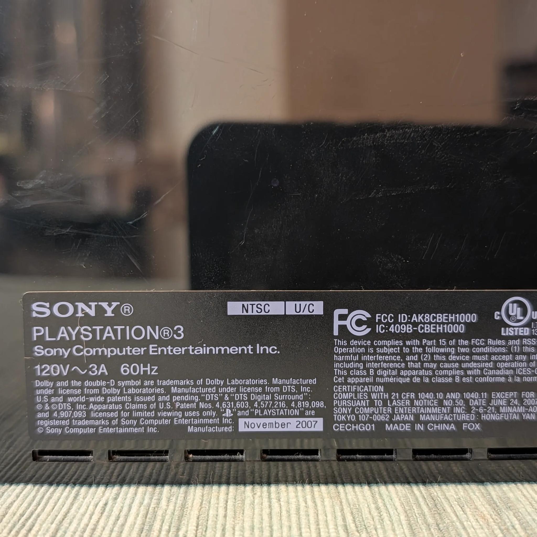 Sony PlayStation 3 (PS3)