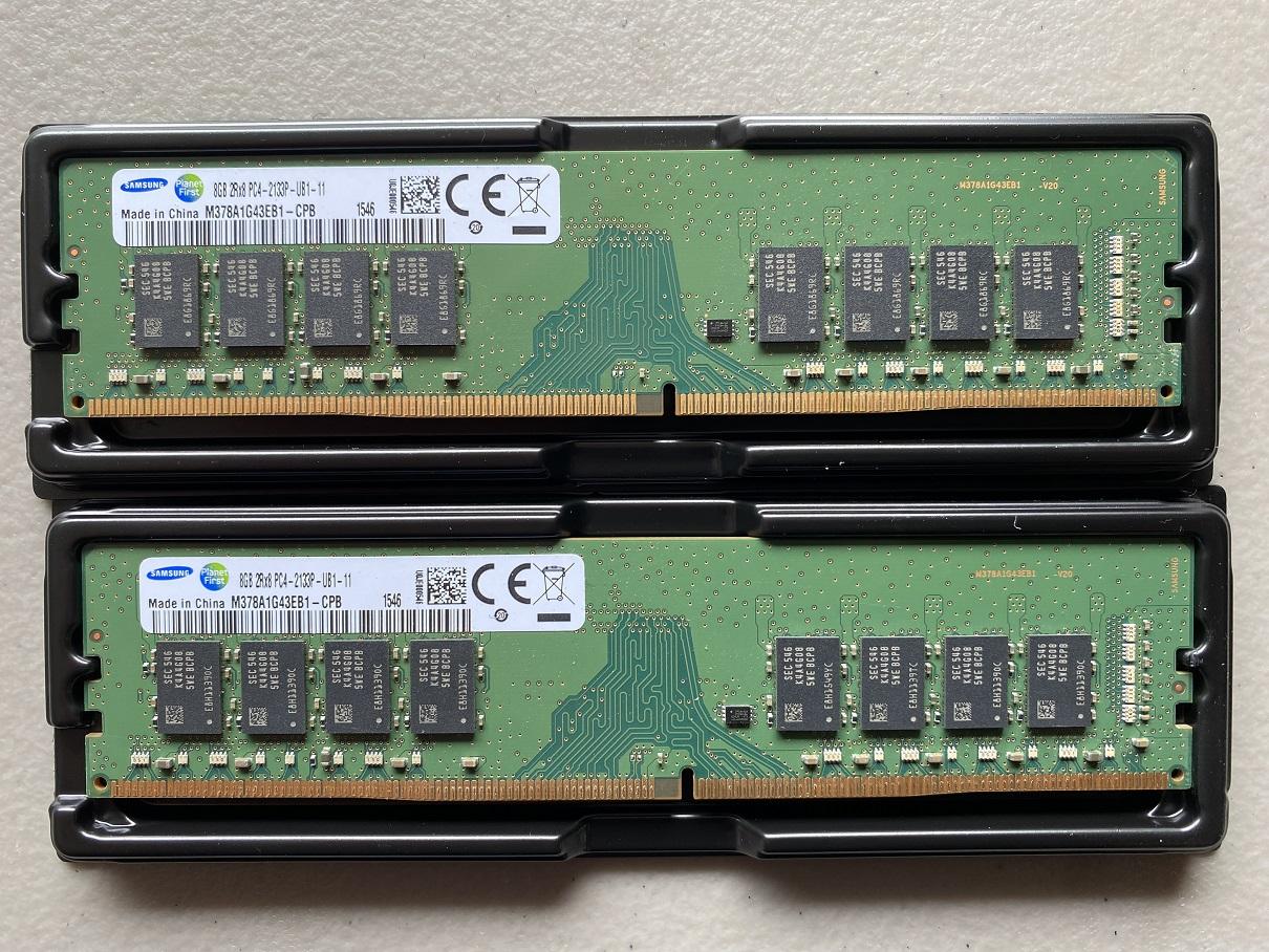 Combo Bag - Core i7 (6th gen), 16gb DDR4 2133MHz (8x2), 250gb SSD