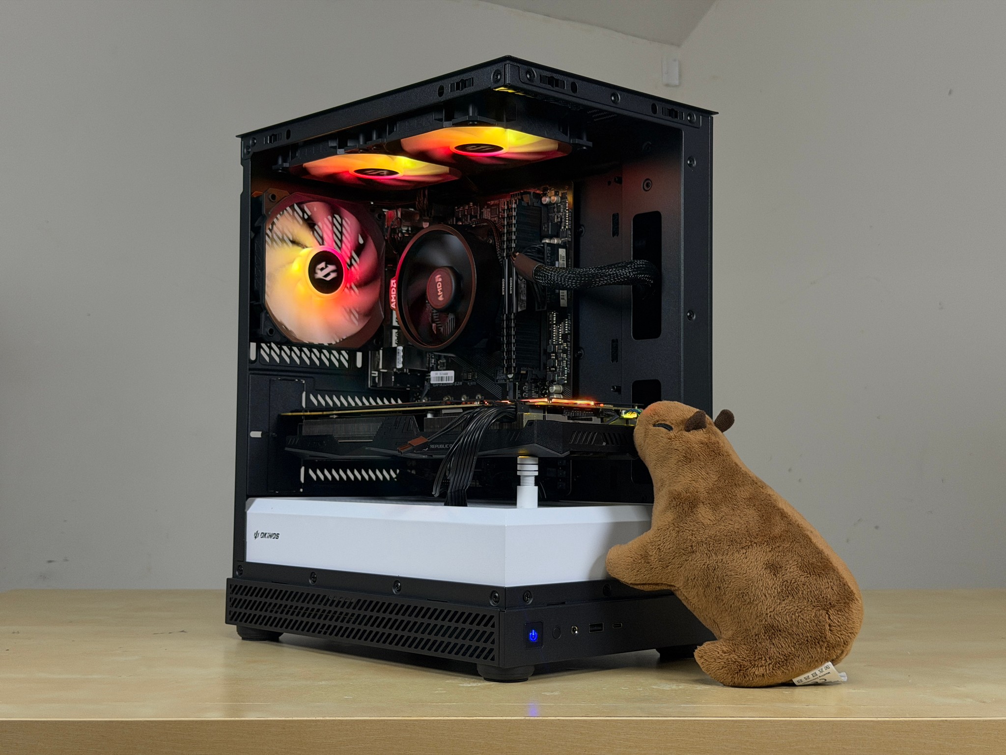 FREE SHIP | Ryzen 5 2600 | GTX 1080 | 16GB RAM | 500gb SSD - WIFI + BT |  🐼 1080p Gaming PC 🐼