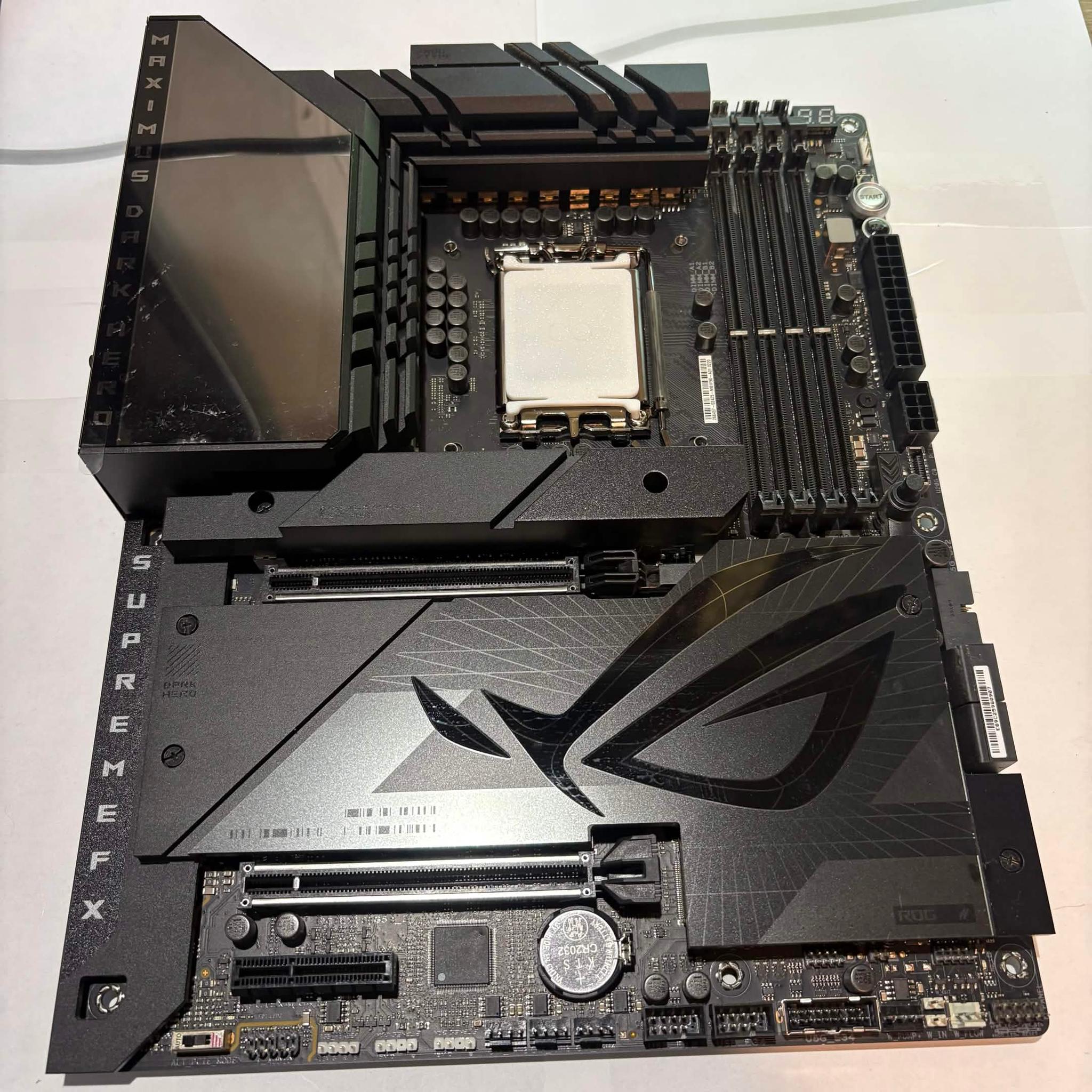 ASUS ROG Maximus Z790 Dark Hero LGA1700 ATX Motherboard | DDR5 | WiFi 7 | PCIe 5.0