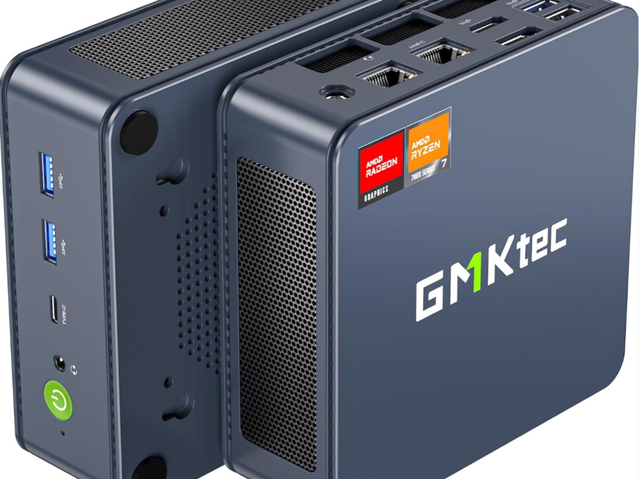 Ryzen 7 7840HS + 16GB DDR5 + 512GB NVME Dual NIC LAN 2.5Gbps GMKtek K6 NucBox Mini PC