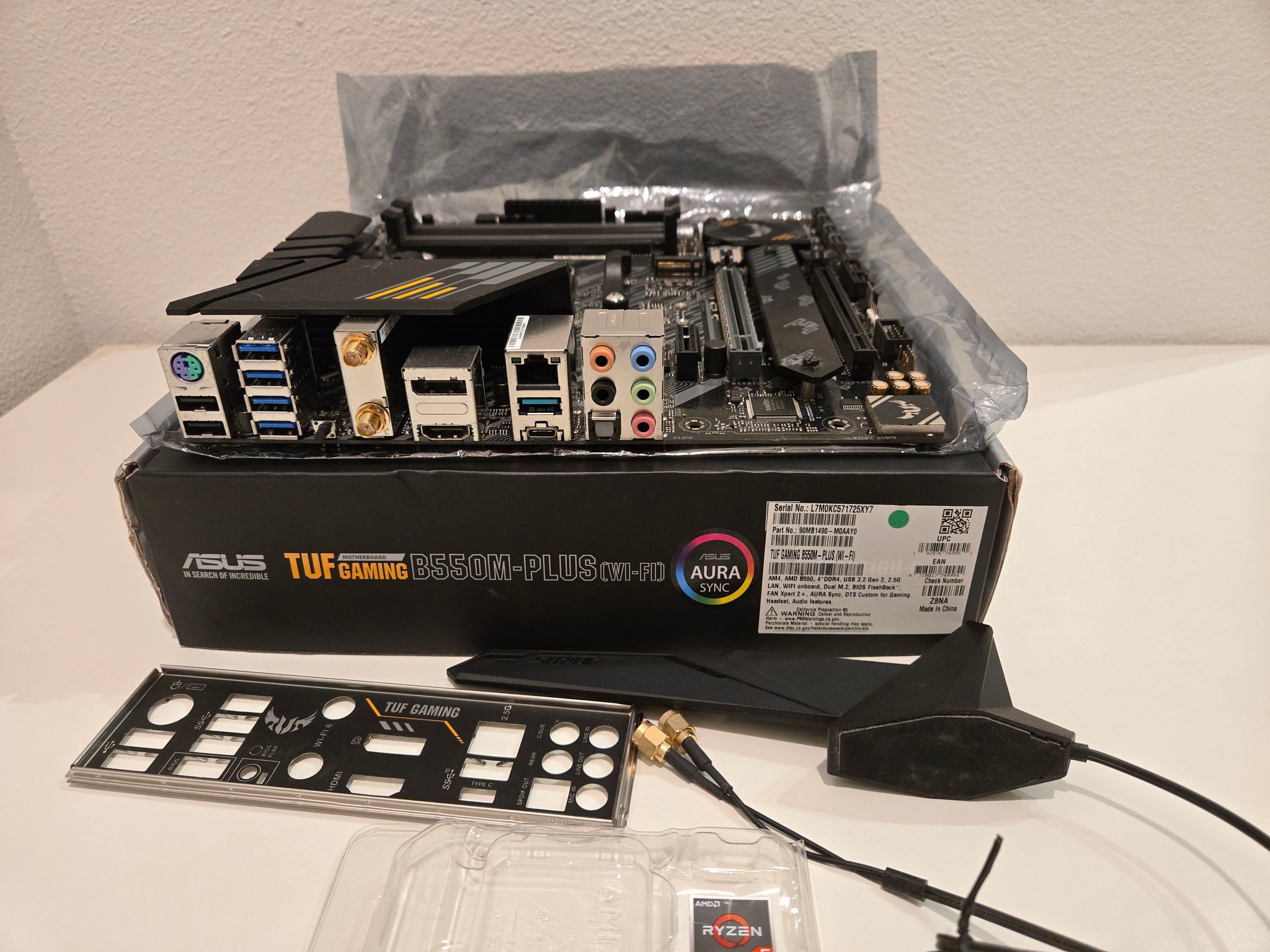 16gb DDR4, AMD 3600X + Cooler, Asus TUF B550M Plus Wifi, Fractal Design Mini C (More Info in Desc)