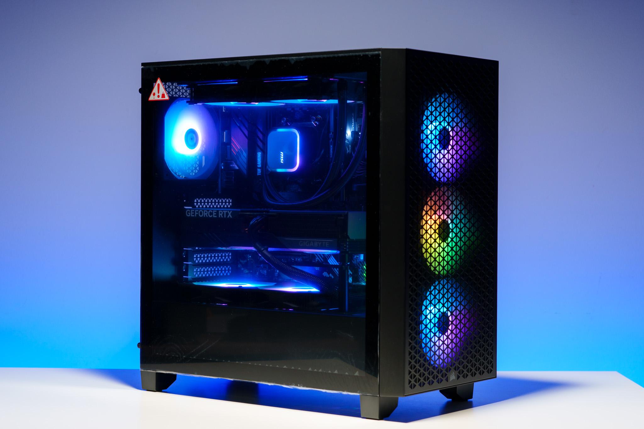 5500X3D + RTX 4070 Gaming PC | 32GB DDR4 | 1TB Gen4 NVMe | 240mm AIO | 850W Gold | Win 11 Pro