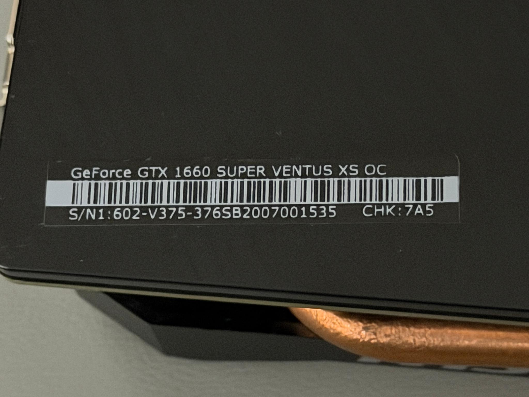 1660 SUPER NVIDIA GPU