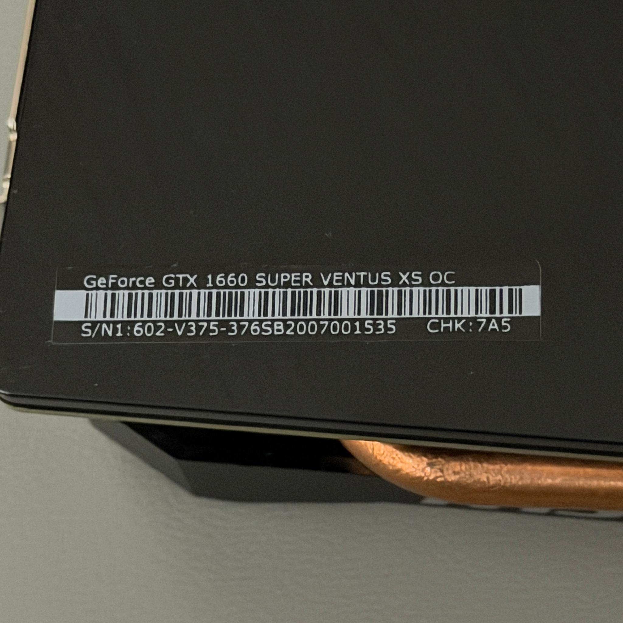 1660 SUPER NVIDIA GPU