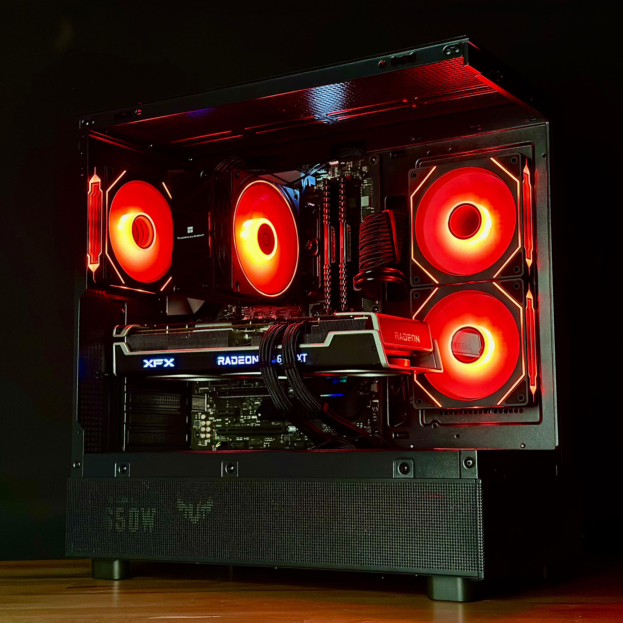 Side Swipe | 1440p Gaming/Streaming PC | AMD Ryzen 7 5700g, RX 6700xt, 1TB SSD, 16GB
