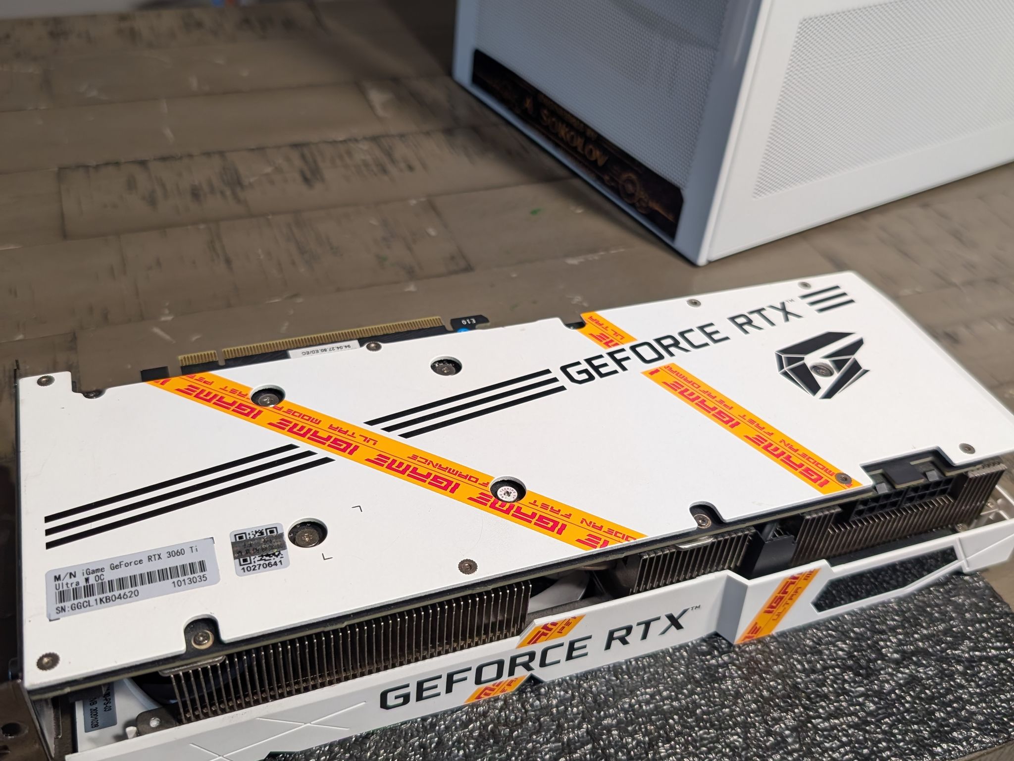 Colorful iGame GeForce RTX 3060 Ti Ultra W OC White