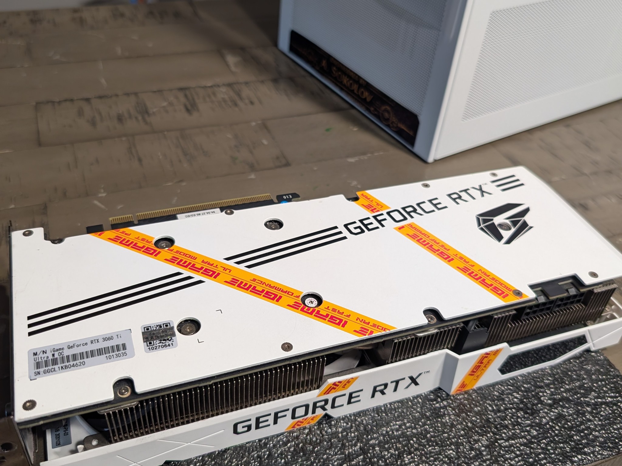 Colorful iGame GeForce RTX 3060 Ti Ultra W OC White