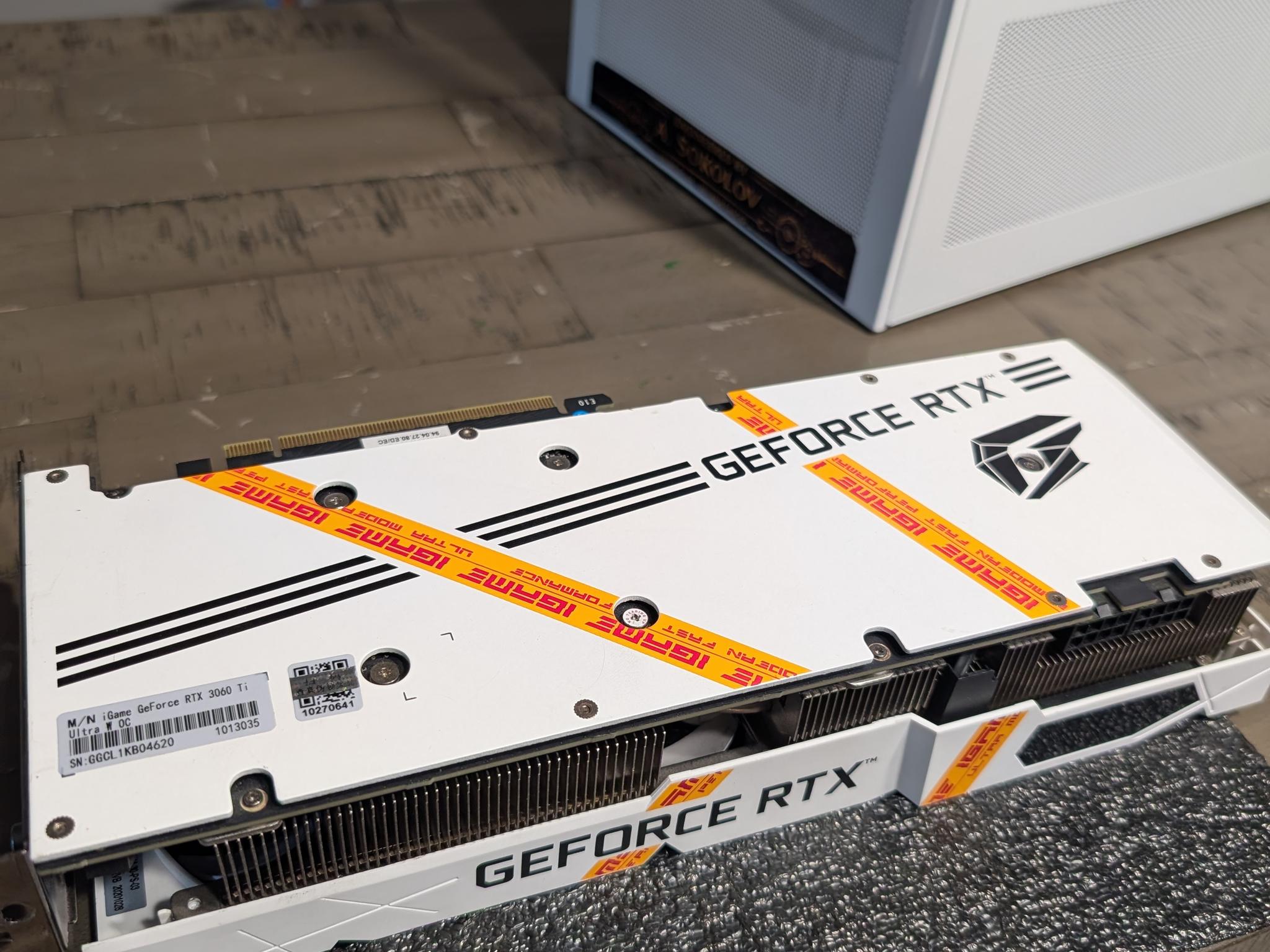 Colorful iGame GeForce RTX 3060 Ti Ultra W OC White