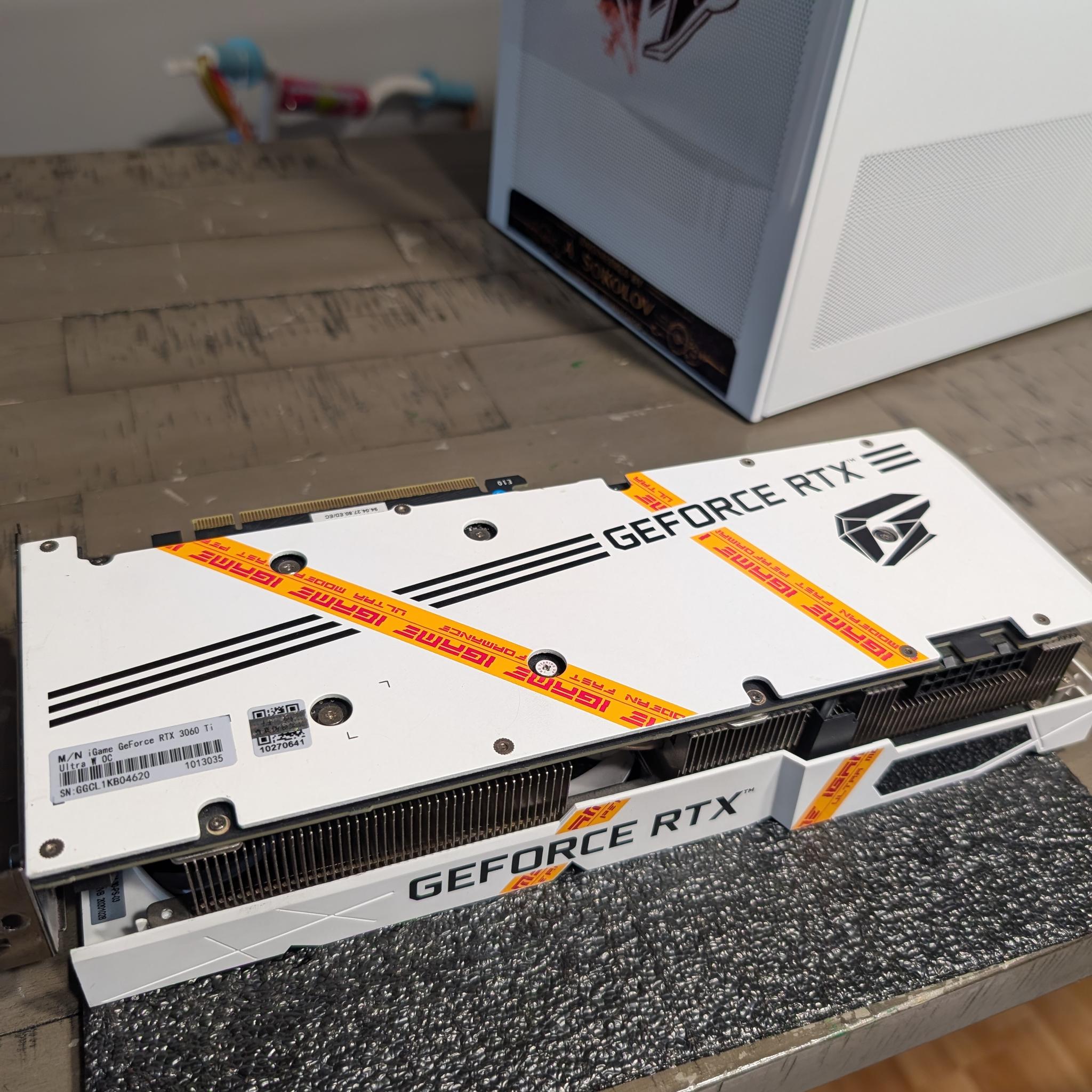 Colorful iGame GeForce RTX 3060 Ti Ultra W OC White