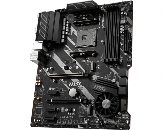 *Pre-Owned* MSI X570-A PRO AM4, AMD (X570APRO ) Motherboard w/Wi-Fi Card