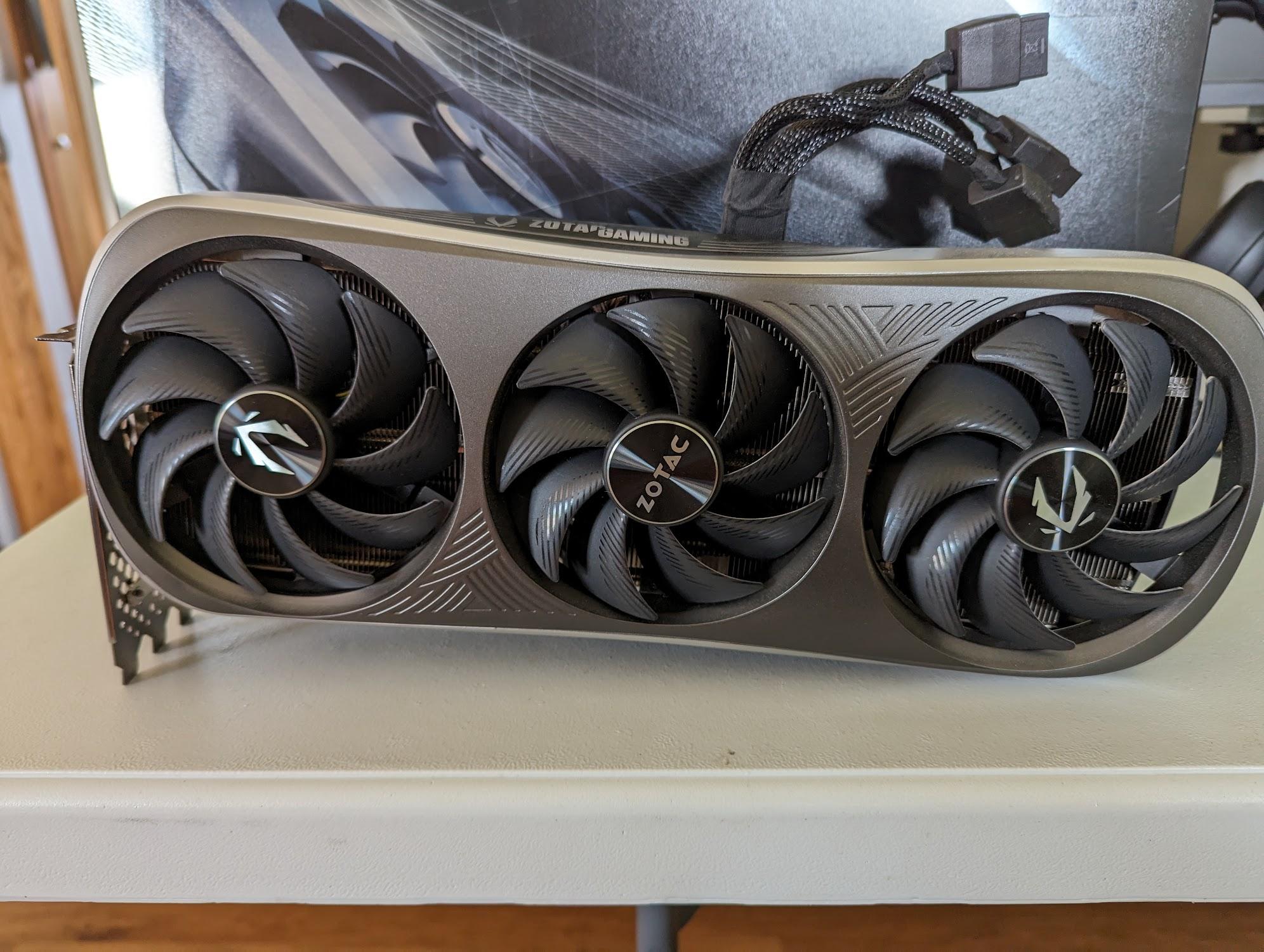 ZOTAC Gaming NVIDIA GeForce RTX 4090 Trinity OC 24GB