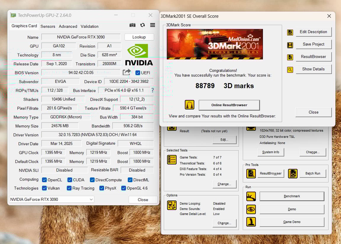 EVGA GeForce RTX 3090 FTW3 ULTRA 24GB vRAM GAMING Video Card  Excelent Condition