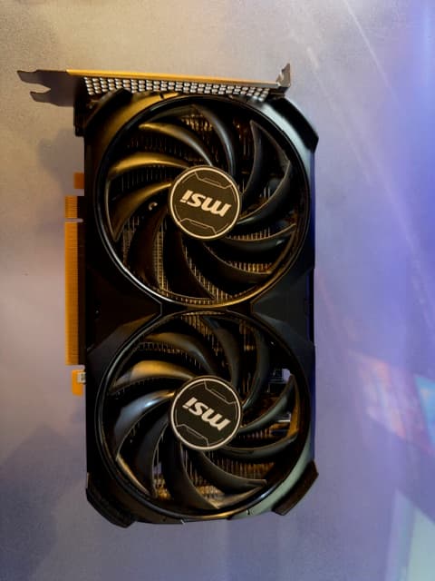 MSI GeForce RTX 4060 VENTUS 2X BLACK 8G OC