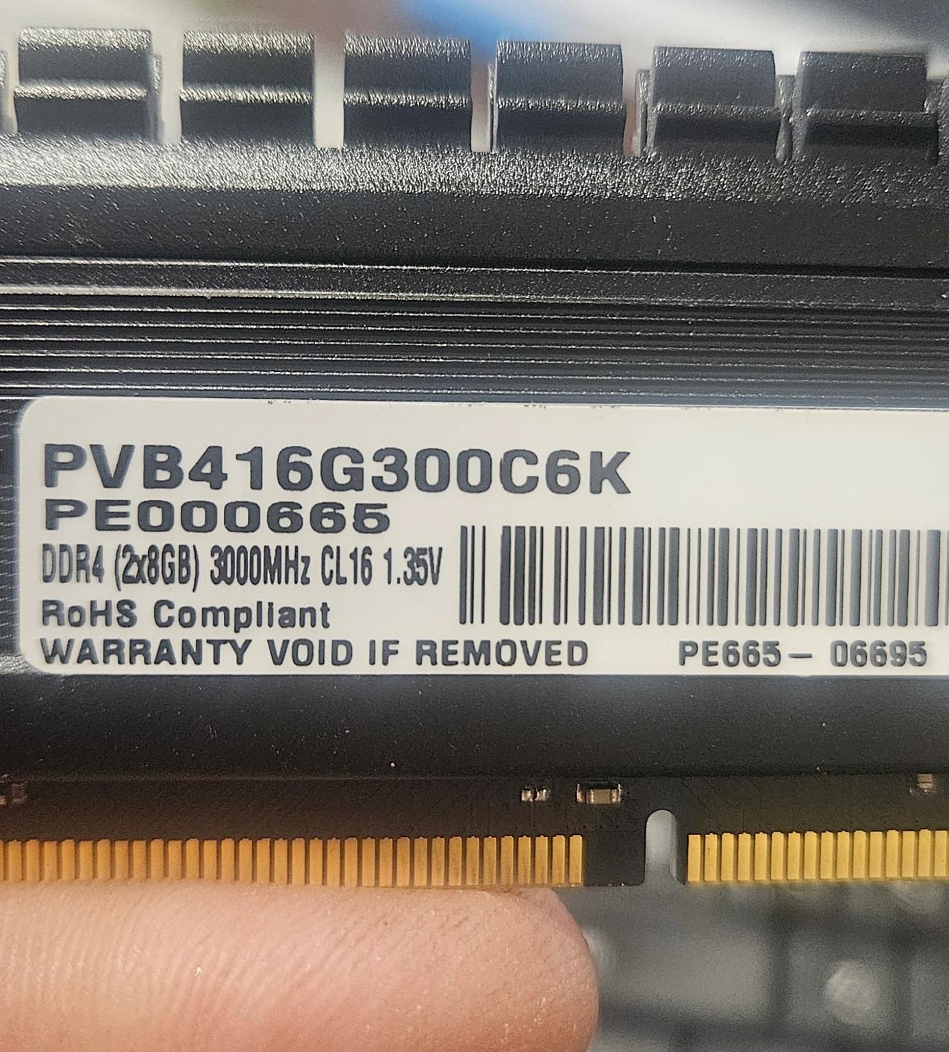 Viper 16GB (2X8GB) 3000Mhz DDR4 RAM