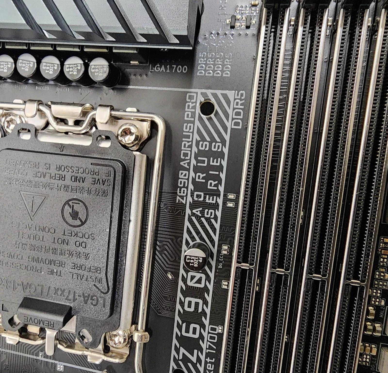 UPDATED BIOS GIGABYTE Z690 AORUS PRO WIFI DDR5 LGA1700 ATX Motherboard
