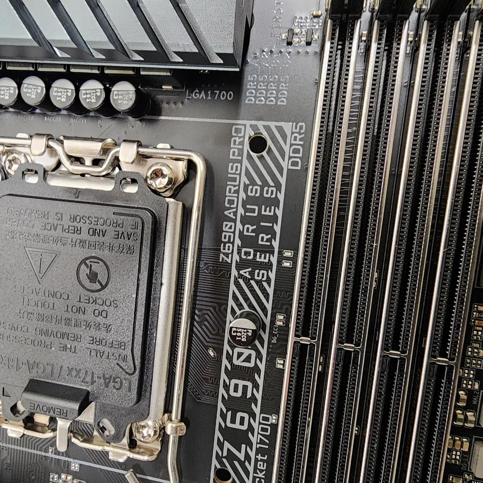 UPDATED BIOS GIGABYTE Z690 AORUS PRO WIFI DDR5 LGA1700 ATX Motherboard