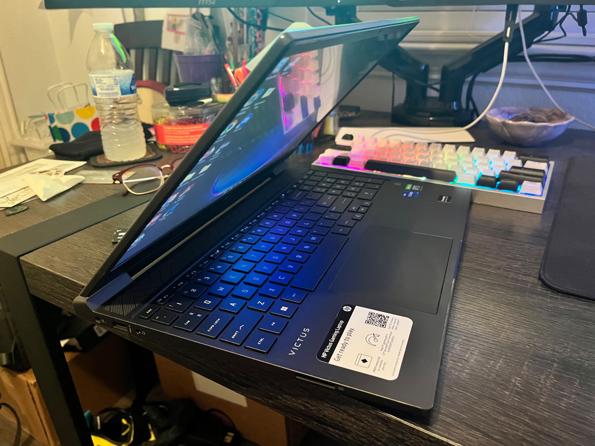 HP Victus Gaming laptop i7-12th gen 3050 Ti