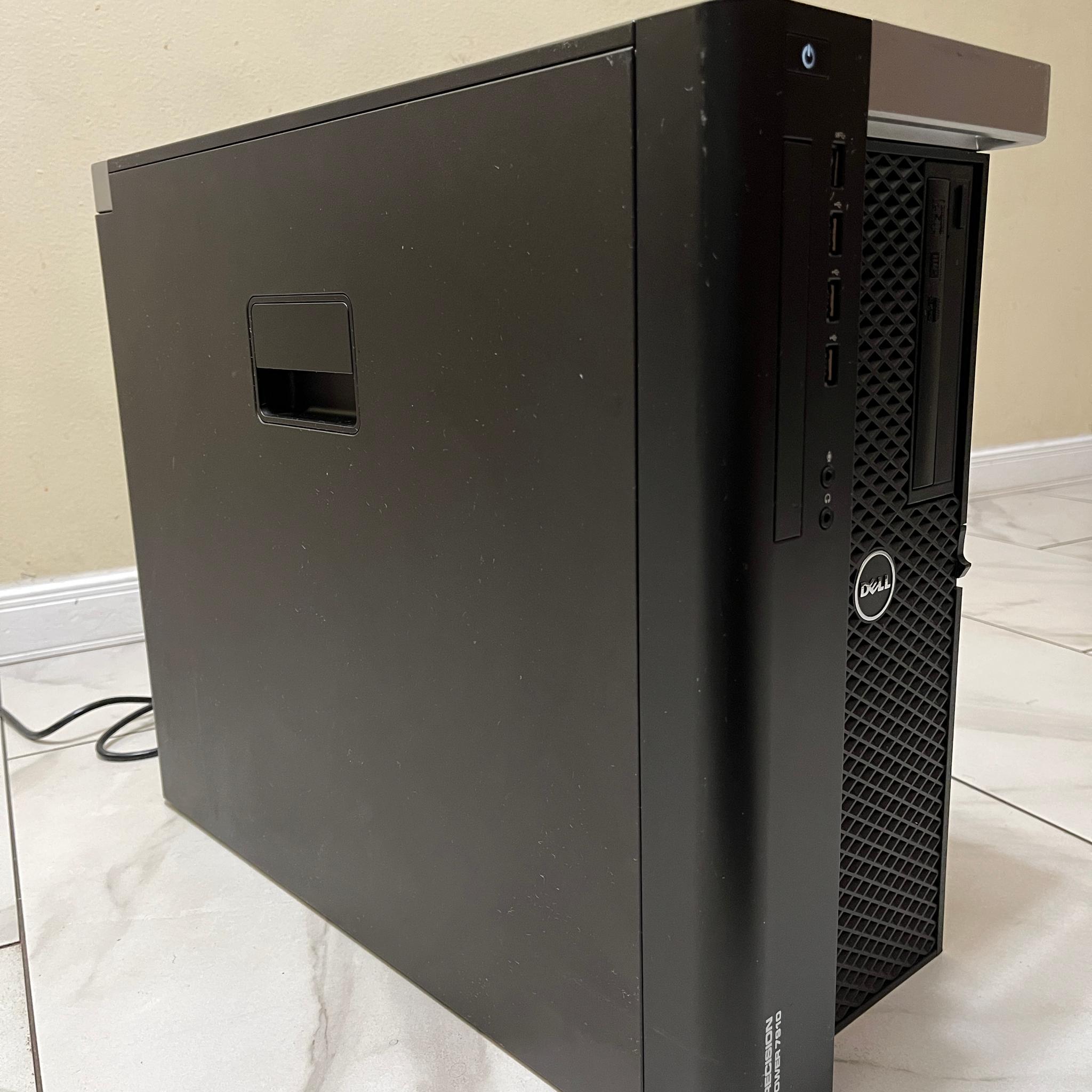 🔥NVIDIA GTX 1080 Ti, Intel Xeon 12 Core (Same as i7), 500 GB SSD, 12 GB RAM, Dell T7910 Gaming PC 🟢🔥