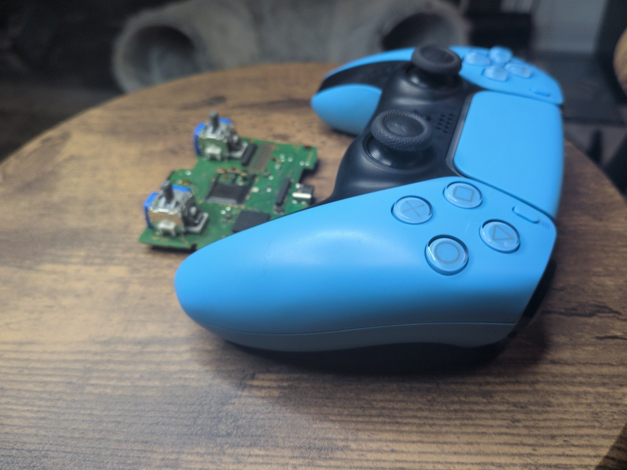 TMR Upgraded | Starlight Blue PS5 Dualsense Controller| Calibrated and Tested.