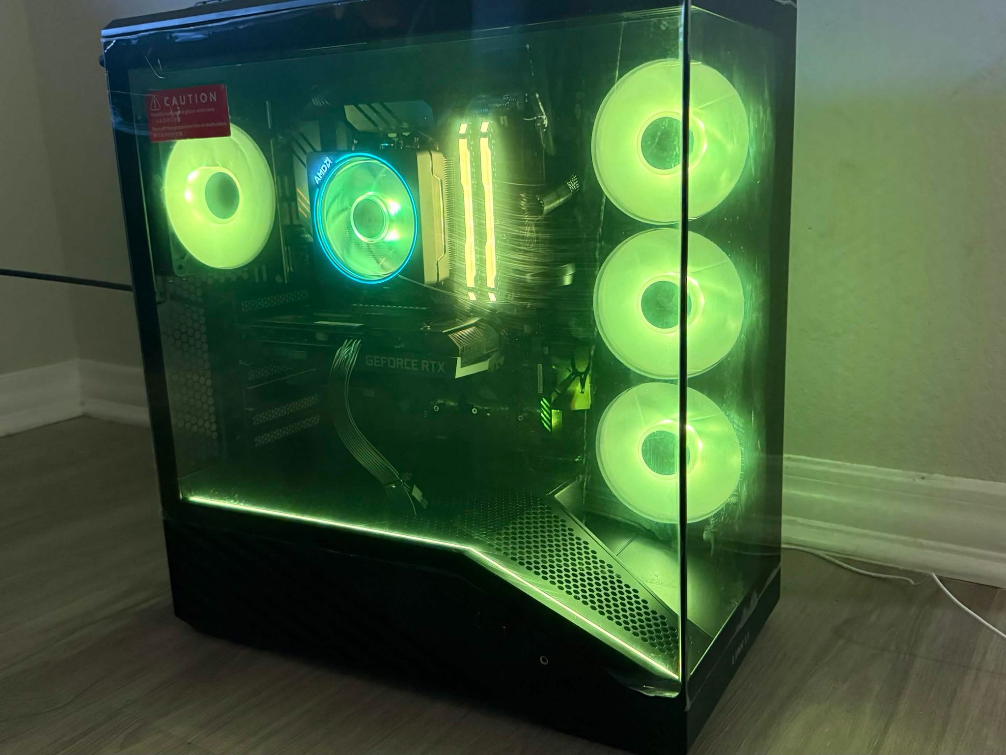 Budget Gaming PC | RYZEN 5 5600 | 32GB DDR4 | RTX 3060 12GB | 512GB NVMe + 2TB HDD | Lian Li V100R