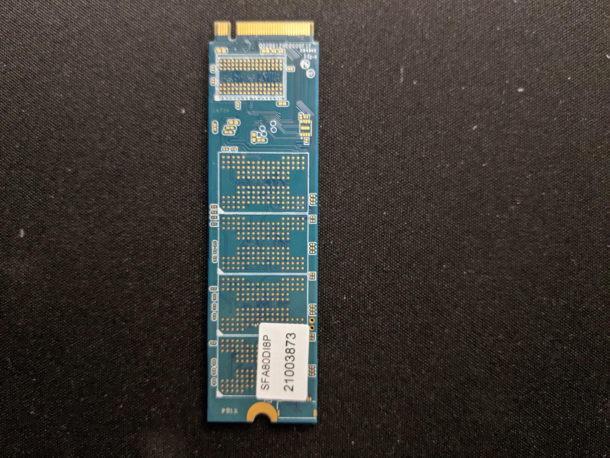 Kingston 256GB NVMe SSD (OEM Model)