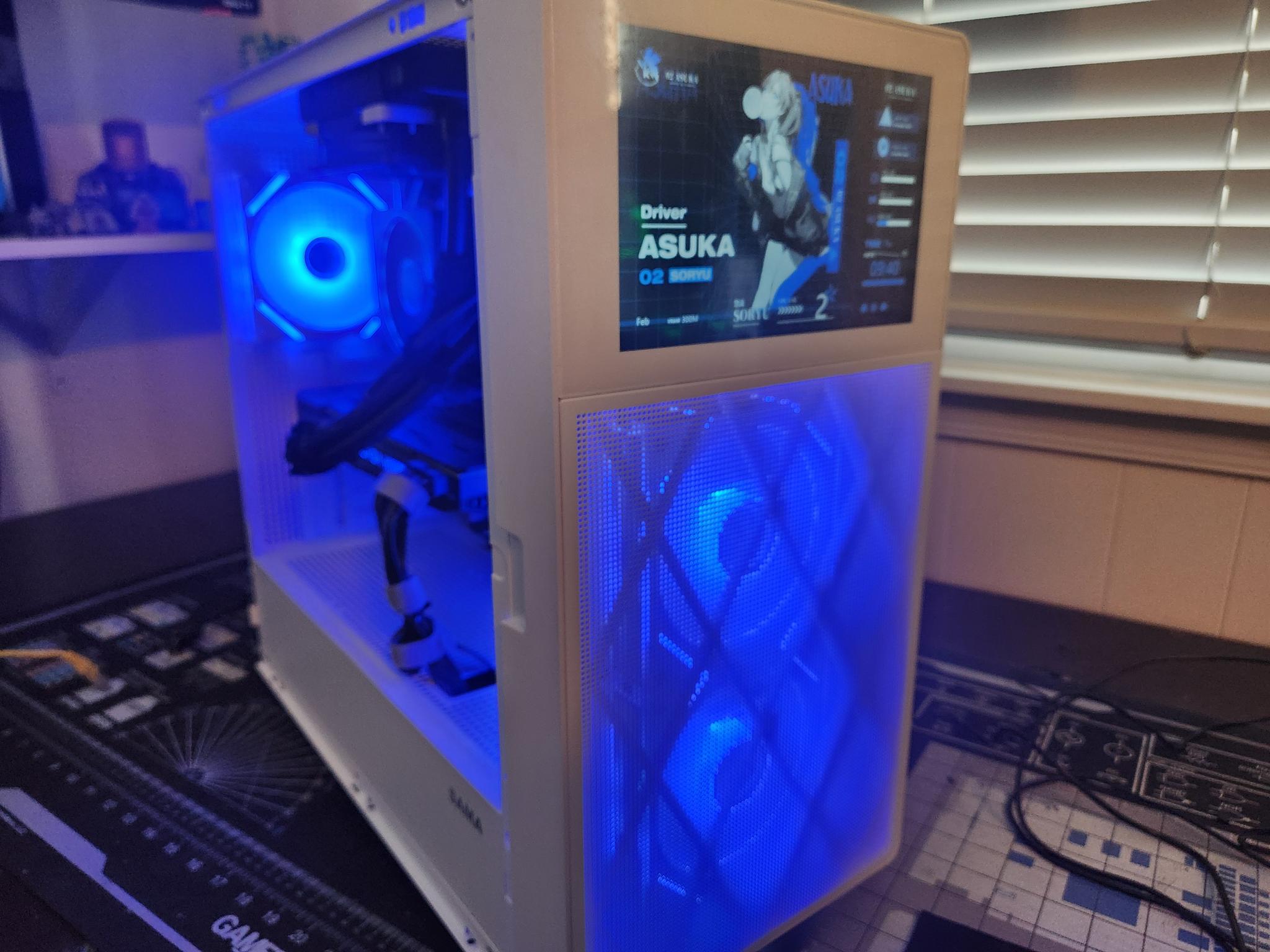 Asuka 02: BLUE THUNDER! Custom RTX GAMING and STREAMING PC!!!