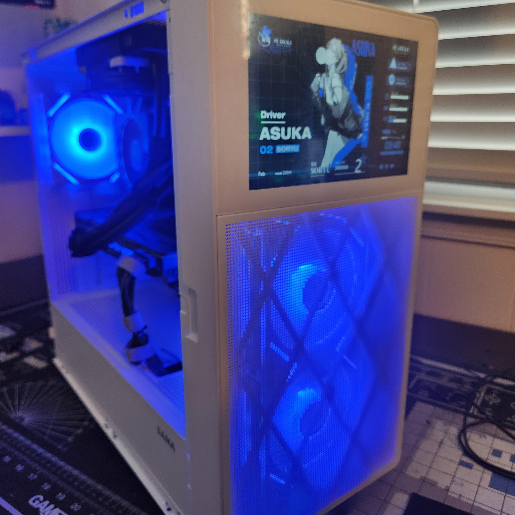 Asuka 02: BLUE THUNDER! Custom RTX GAMING and STREAMING PC!!!
