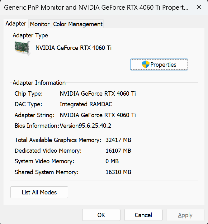 Zotac GeForce RTX 4060 Ti 16GB AMP - ZT-D40620F-10SMP