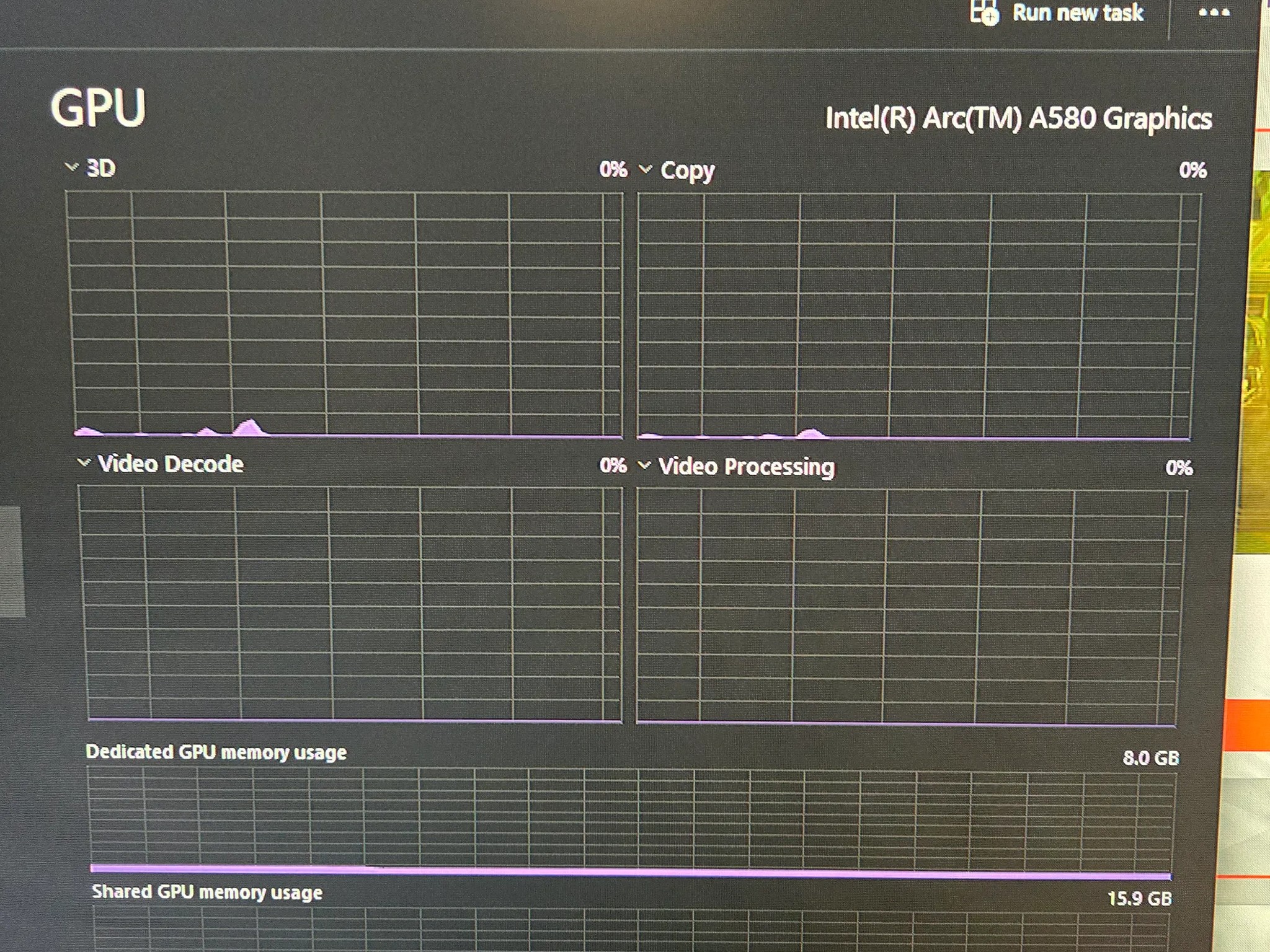 12600KF - Intel ARC A580 - 32GB DDR4 3200MHZ - 1TB NVME SSD