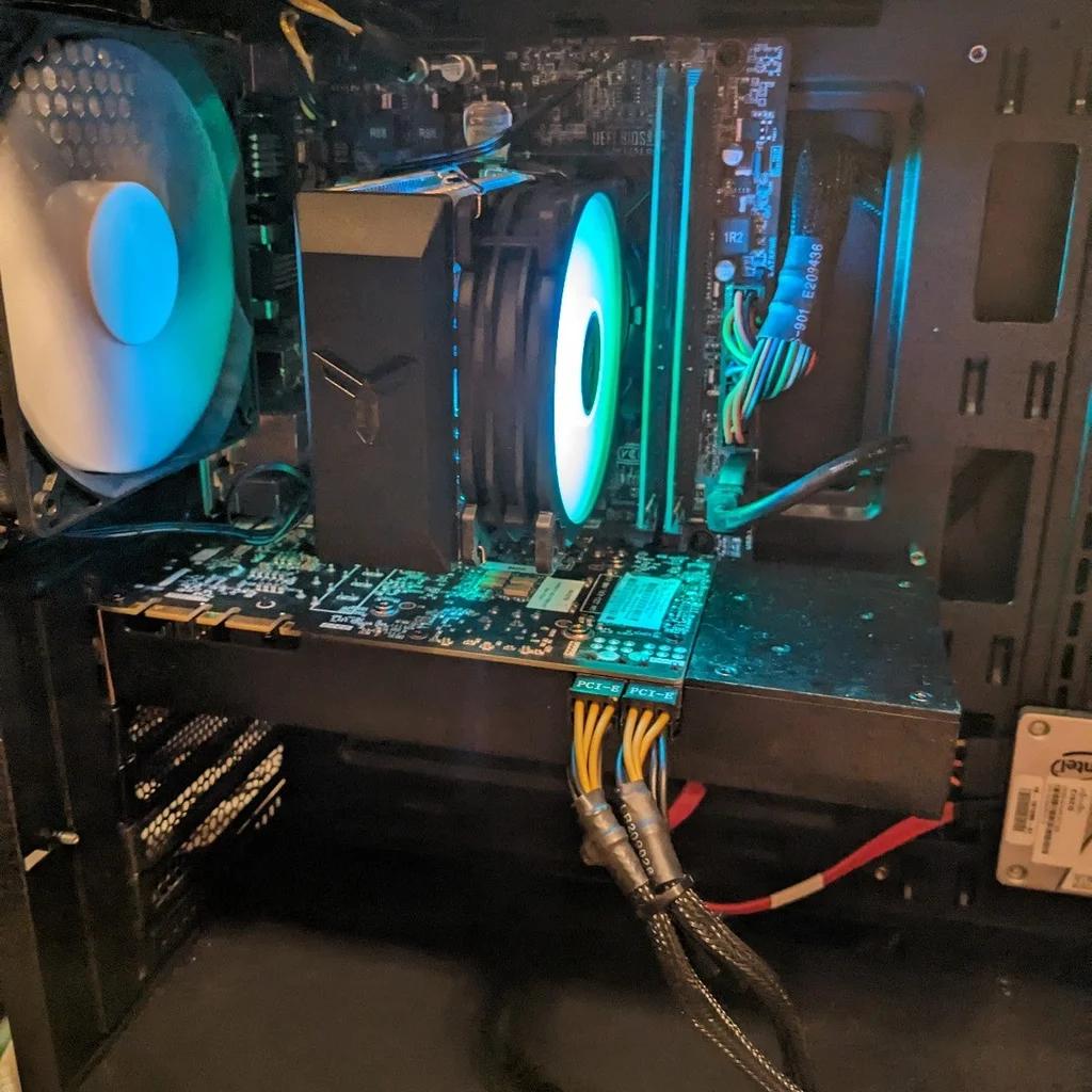 Gaming PC - RGB, Win11, WiFi, i5-6600, 16GB RAM, 480GB SSD, GTX 970 GREAT STARTER SYSTEM