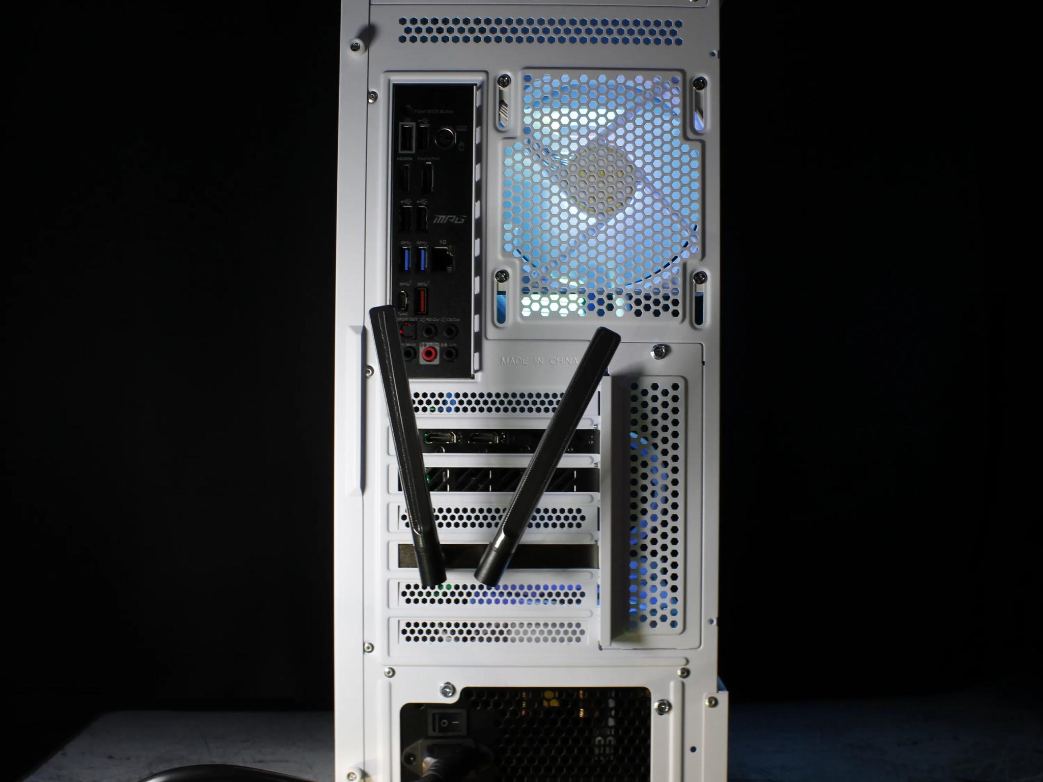 🤍White Gaming PC |RTX 4060 TI|Ryzen 7|1TB SSD|