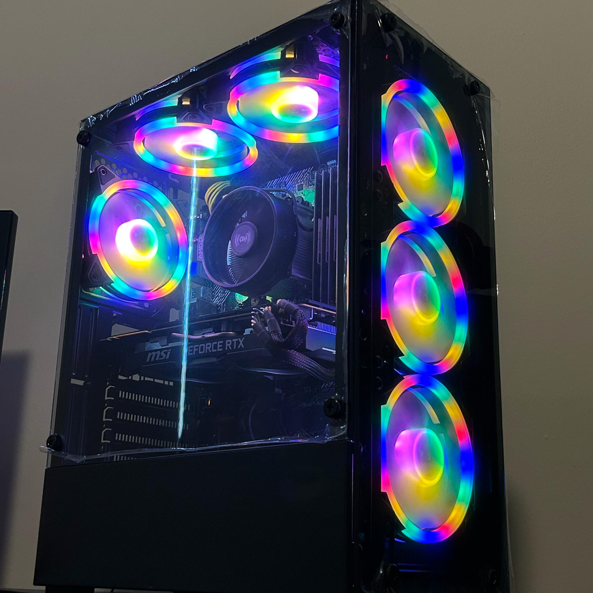 RTX Gaming PC - Ryzen 5 3600 32GB RAM 1TB NVMe SSD NVidia RTX 2070 SUPER