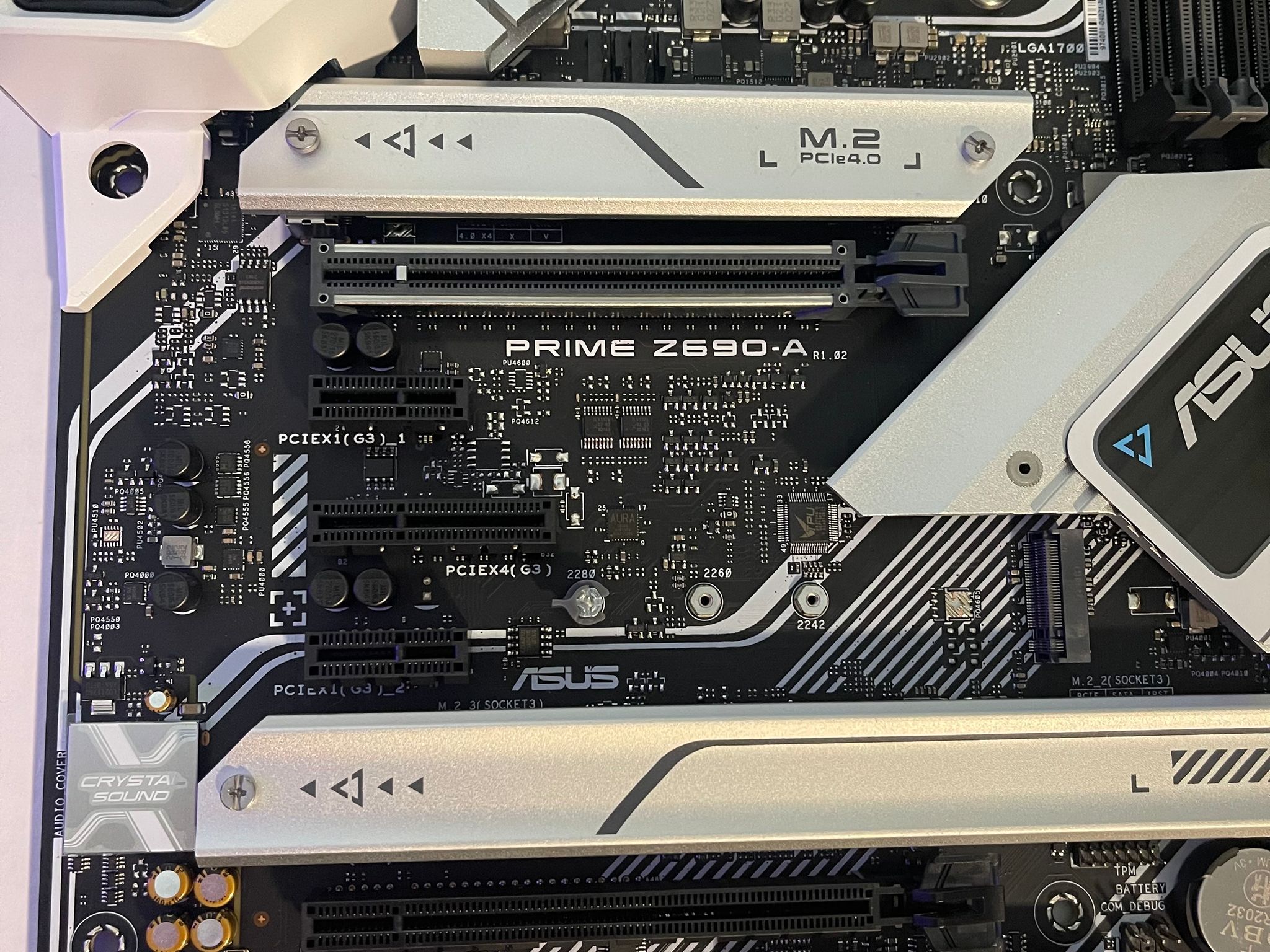 Asus PRIME Z690-A ATX LGA1700 Motherboard Silver/Black