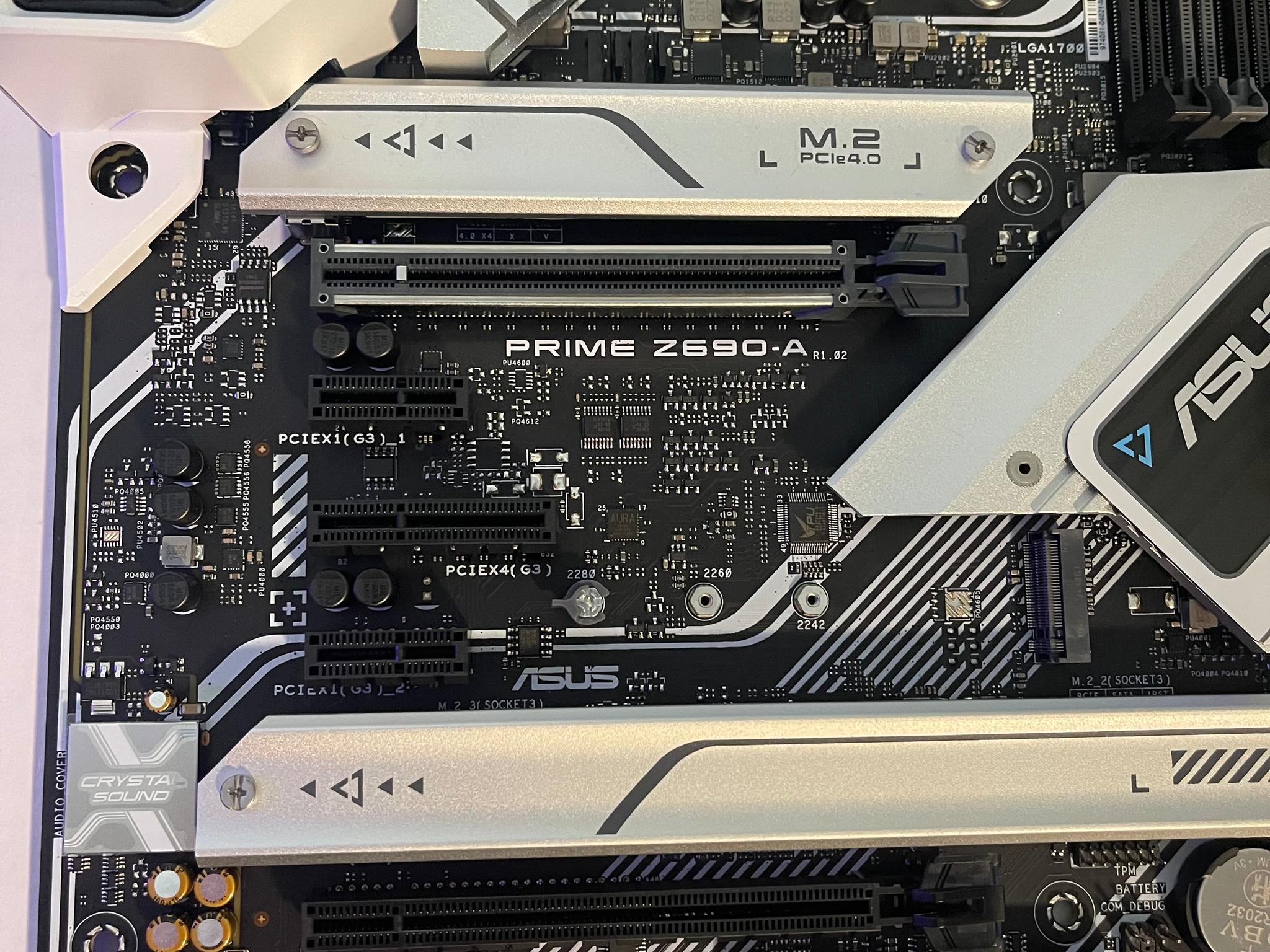 Asus PRIME Z690-A ATX LGA1700 Motherboard Silver/Black