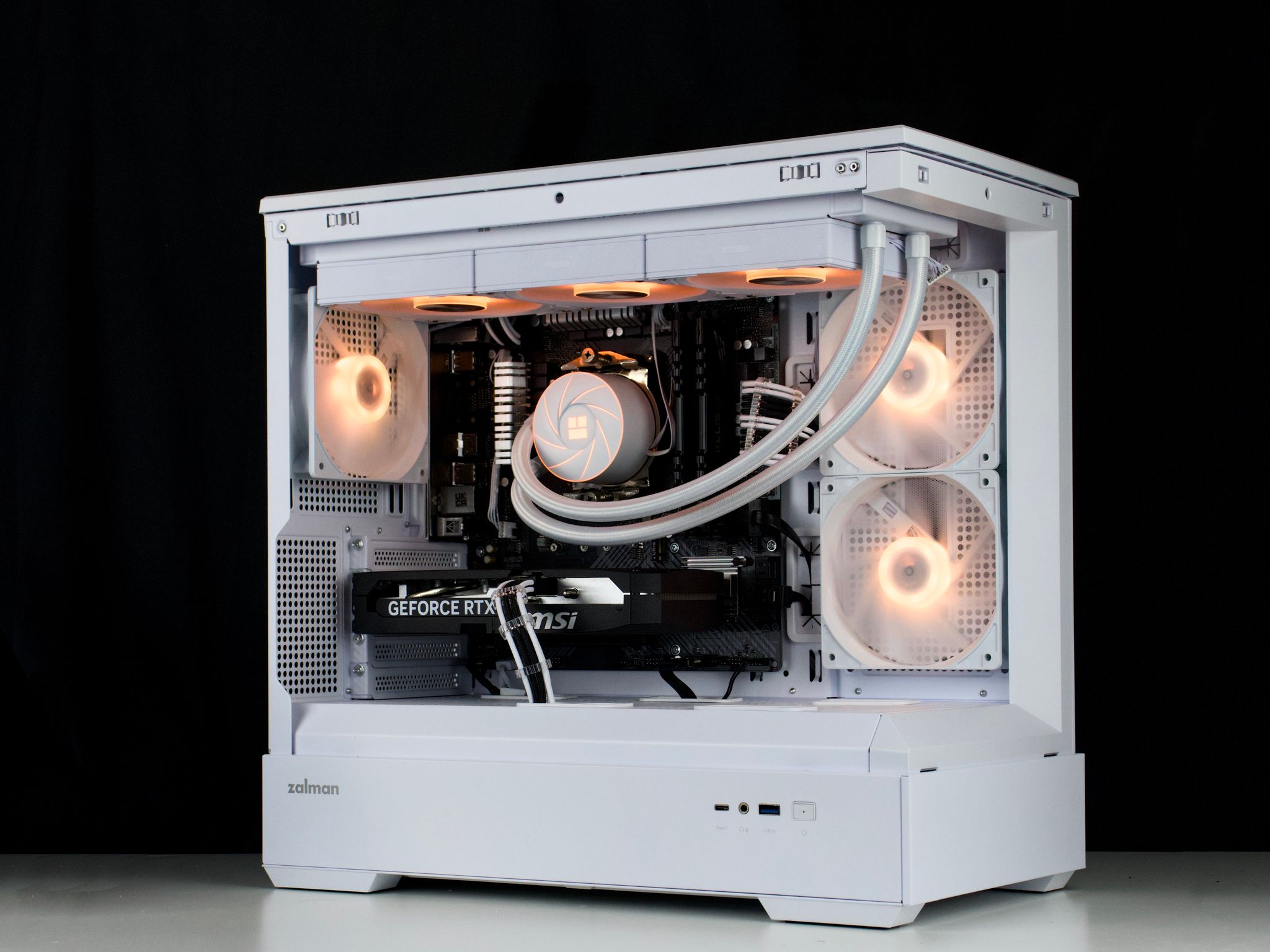 🧊❄️🧊 White Gaming PC – RTX 5060 TI, Ryzen 7 5700X, 32GB RAM, 1TB SSD - WiFi 🧊❄️🧊