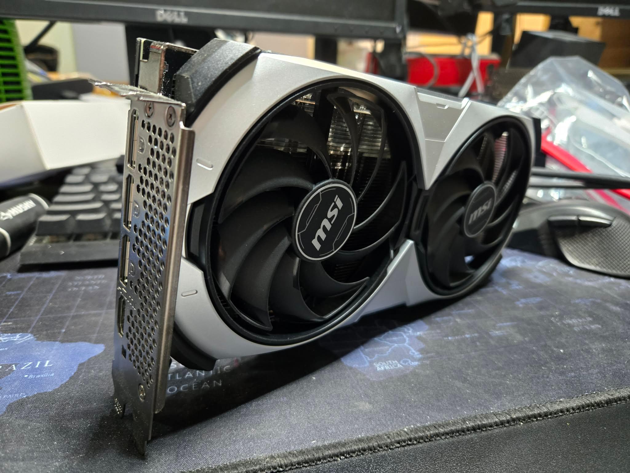 MSI GeForce RTX 4070 SUPER 12G VENTUS 2X OC - Compact Dual Fan - 1440p Beast