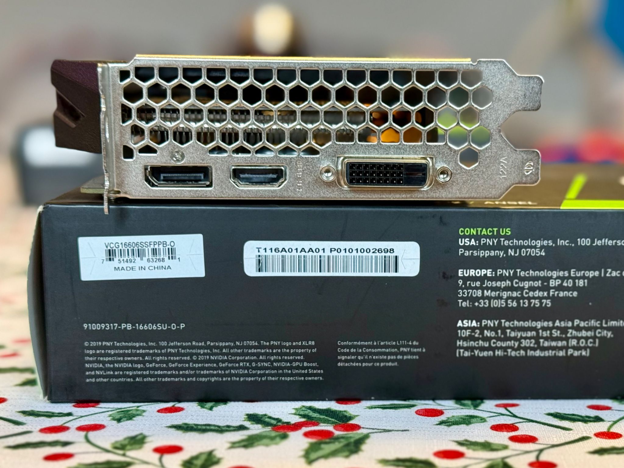 PNY GEFORCE® GTX 1660 SUPER™ 6GB XLR8 Gaming Overclocked Edition