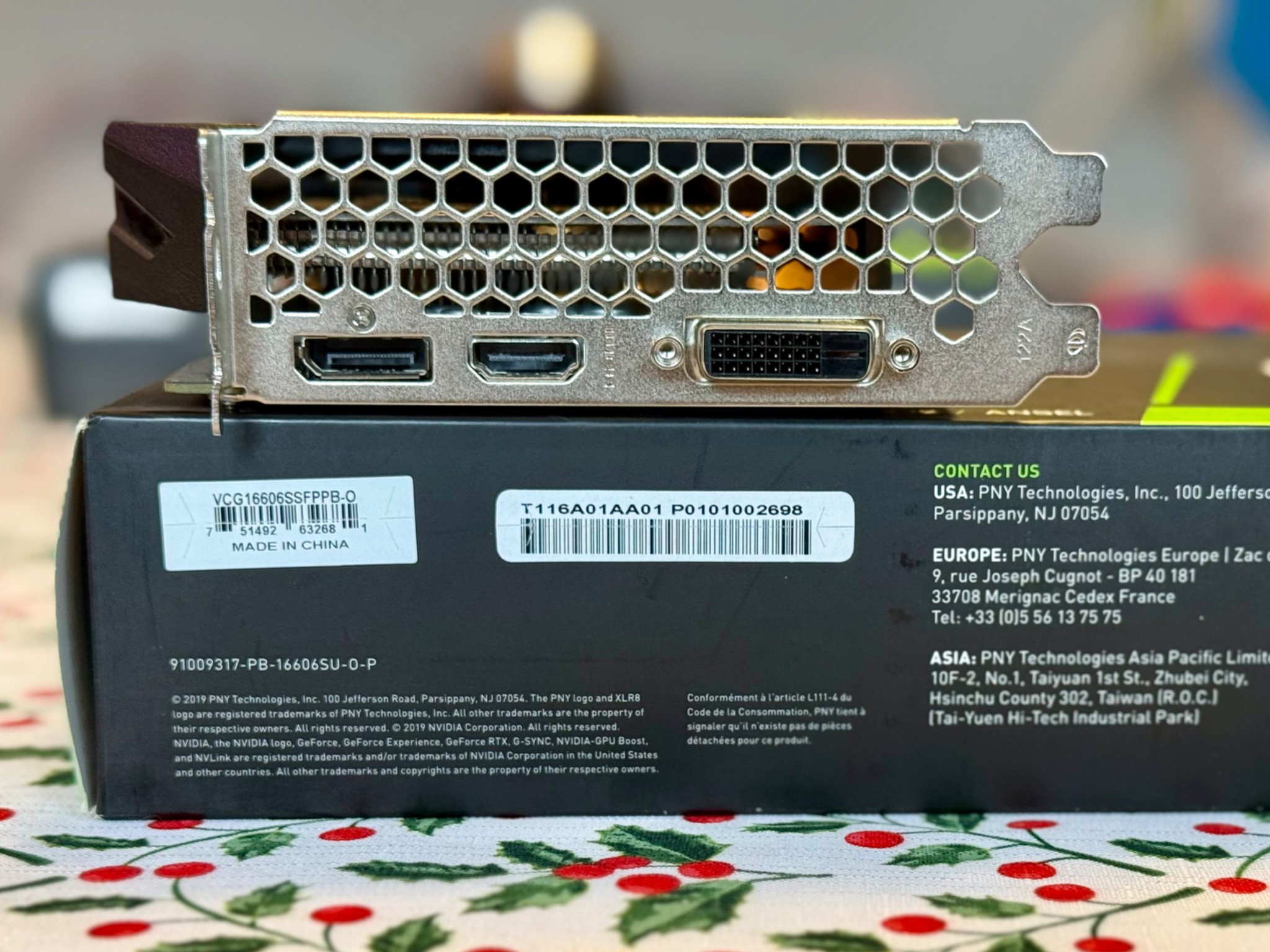 PNY GEFORCE® GTX 1660 SUPER™ 6GB XLR8 Gaming Overclocked Edition