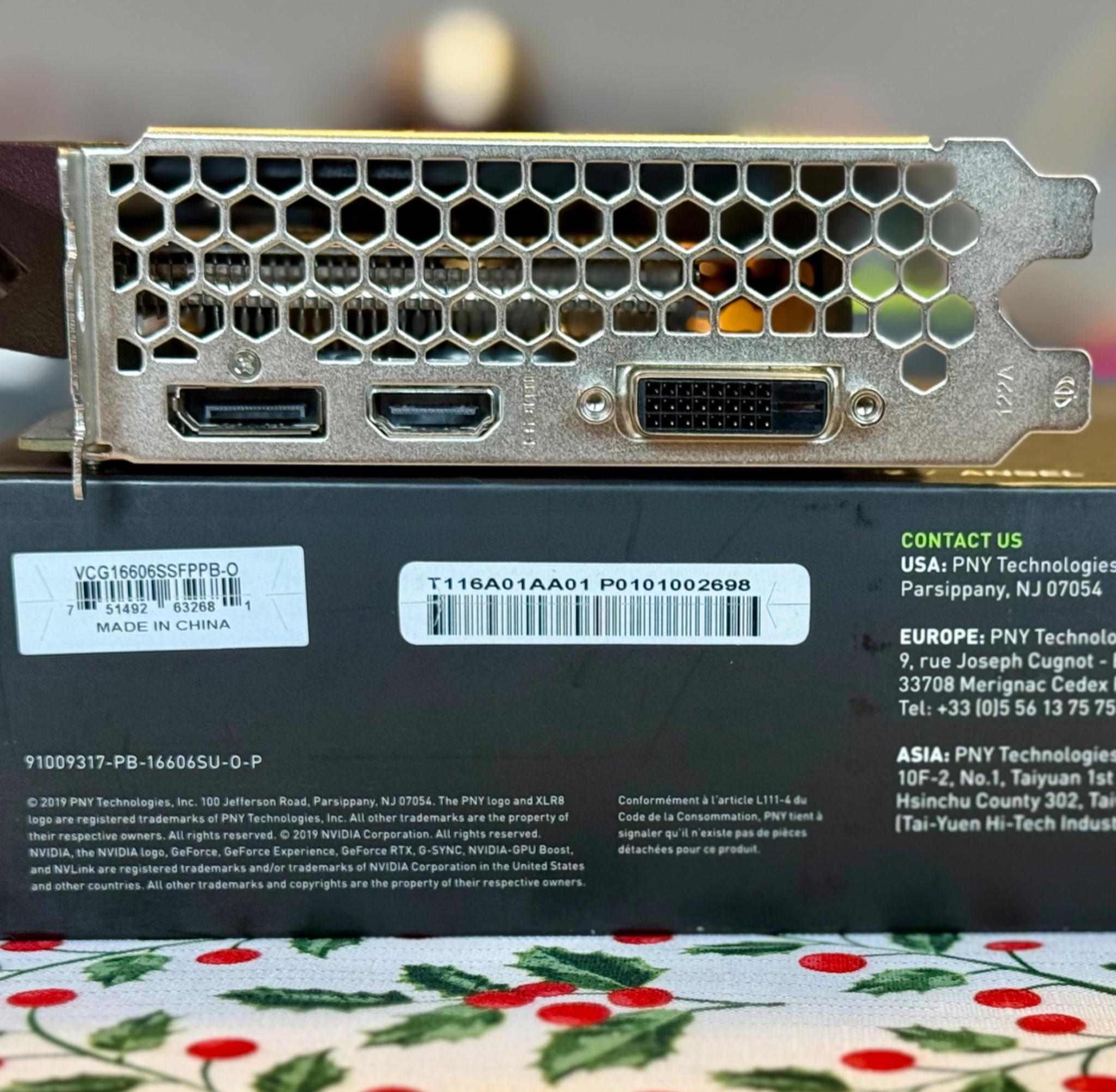 PNY GEFORCE® GTX 1660 SUPER™ 6GB XLR8 Gaming Overclocked Edition