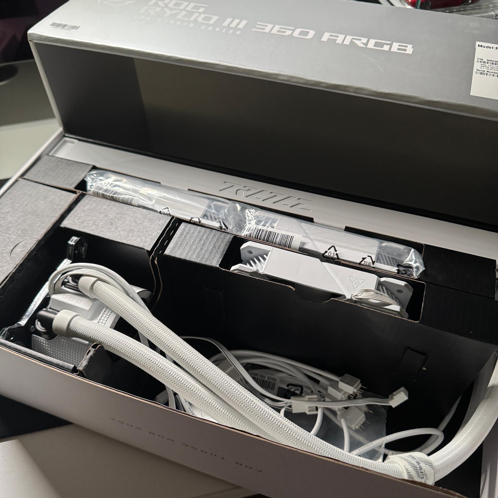 Asus ROG RYUO III 360 ARGB (White) (Used - Great Condition)