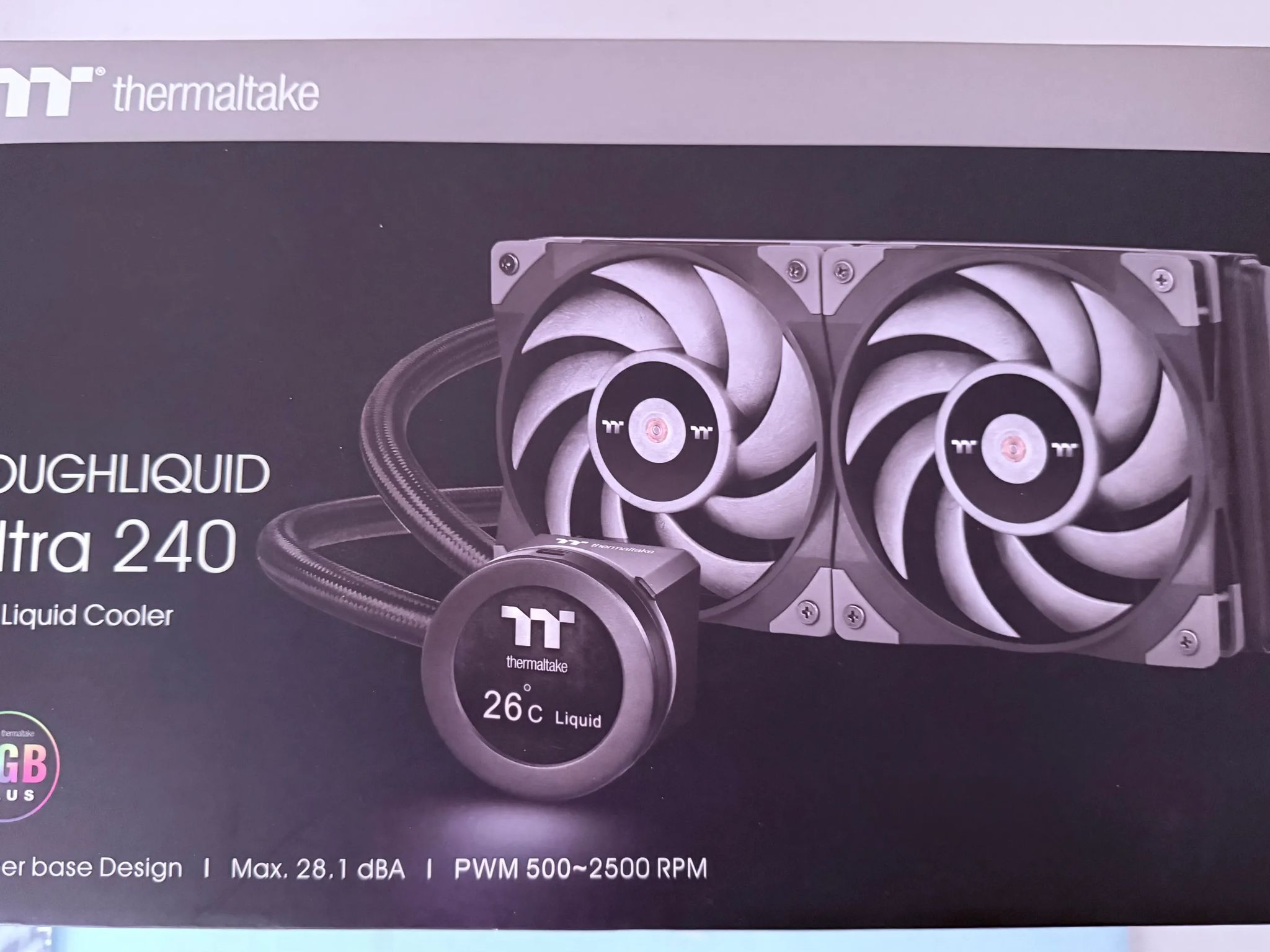 BNIB TOUGHLIQUID Ultra 240 All-In-One Thermaltake Liquid Cooler