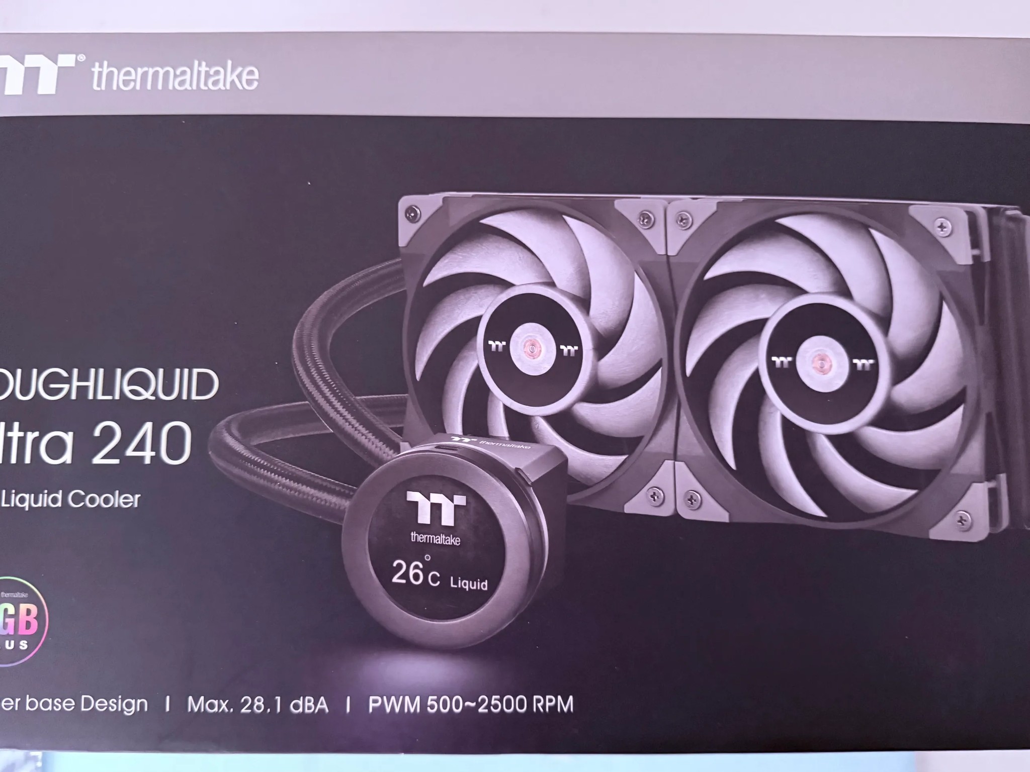 BNIB TOUGHLIQUID Ultra 240 All-In-One Thermaltake Liquid Cooler